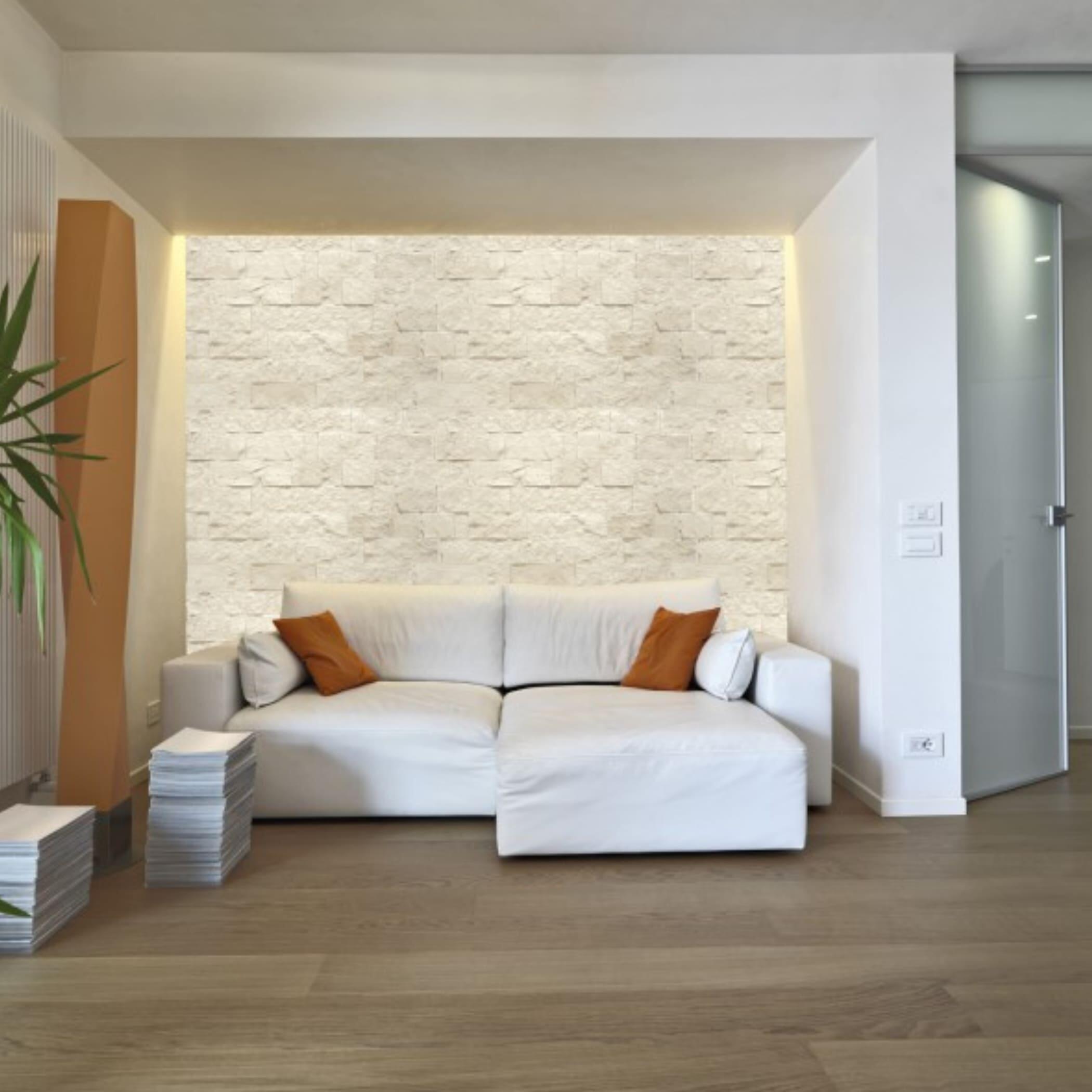 Panel decorativo bricopol deco piedra navarra tierra 118x93 cm