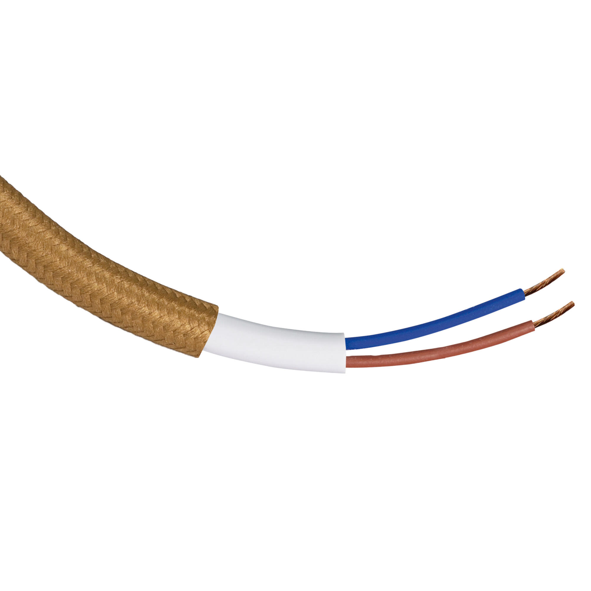 Câble 073480, TIBELEC marron, 3 m - 4
