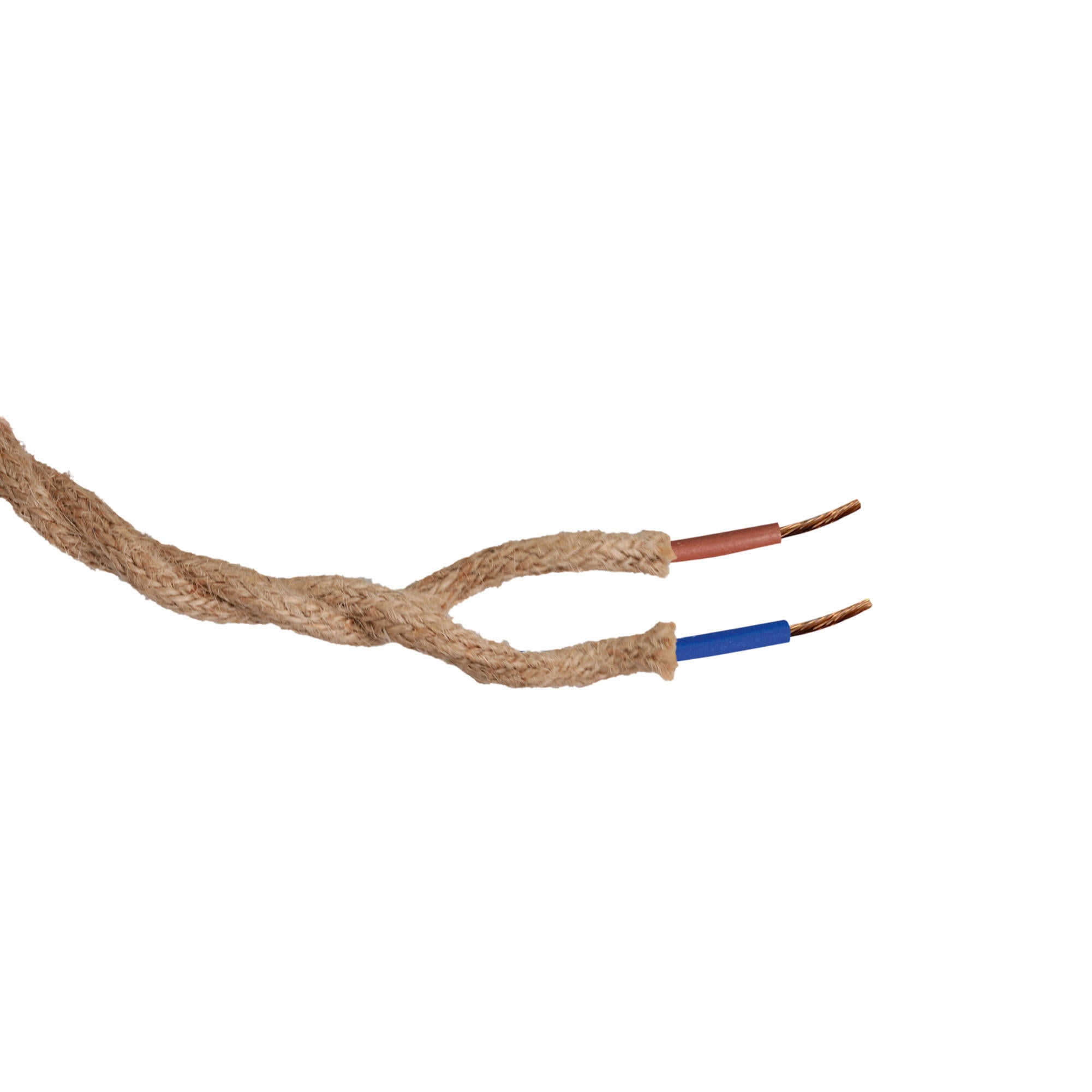 Câble torsade 074230, TIBELEC beige, 3 m - 4