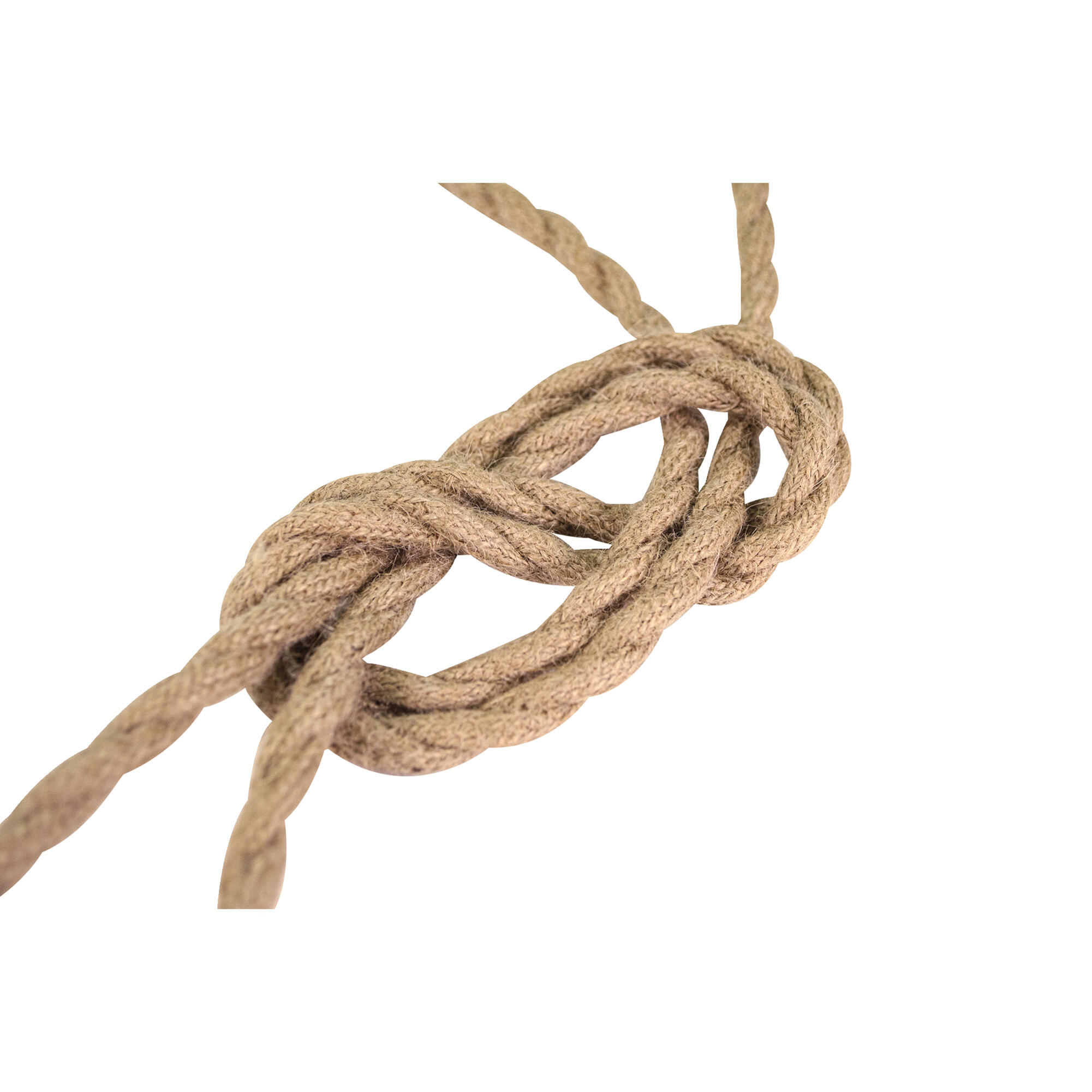 Câble torsade 074230, TIBELEC beige, 3 m - 3