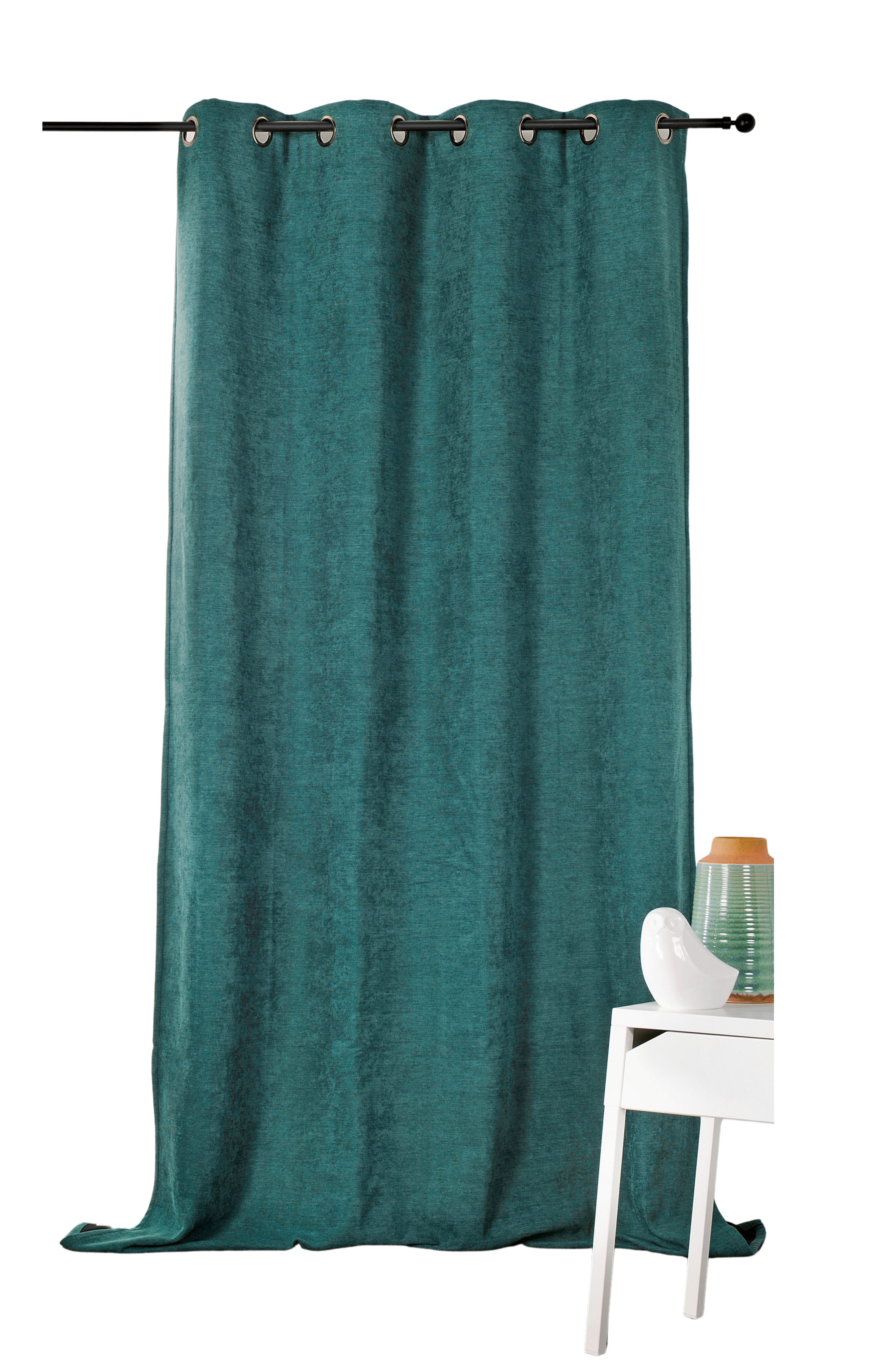 Tenda Alaska verde celadon, termico, occhiello 140x260 cm LINDER - 2
