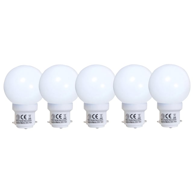 Ampoule led, sphérique B22, 30lm = 4W, blanc chaud, TIBELEC