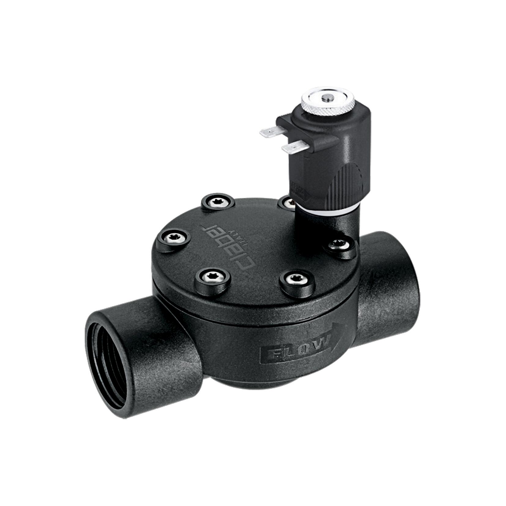 Jardibric Elettrovalvola Eco 24V Per Irrigazione | Filettatura Femmina 26x34 Mm | Per Sistemi Automatici A Goccia O Aspersori