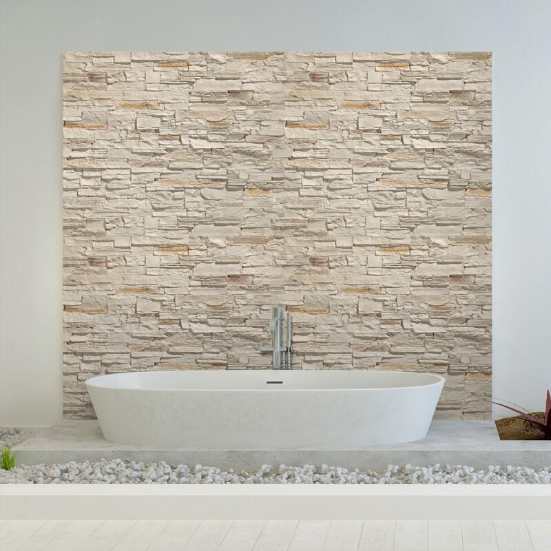 Panel decorativo bricopol deco pizarra tierra 118x93 cm