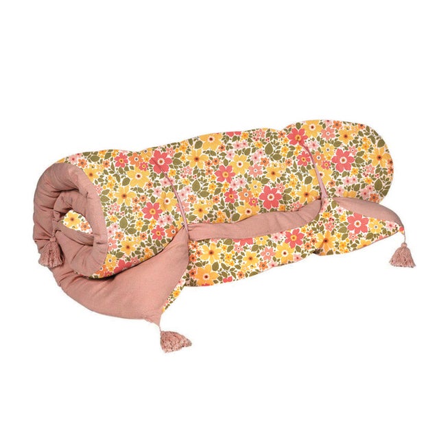 Coussin de sol Millie, multicouleur, l.60 x L.120 cm
