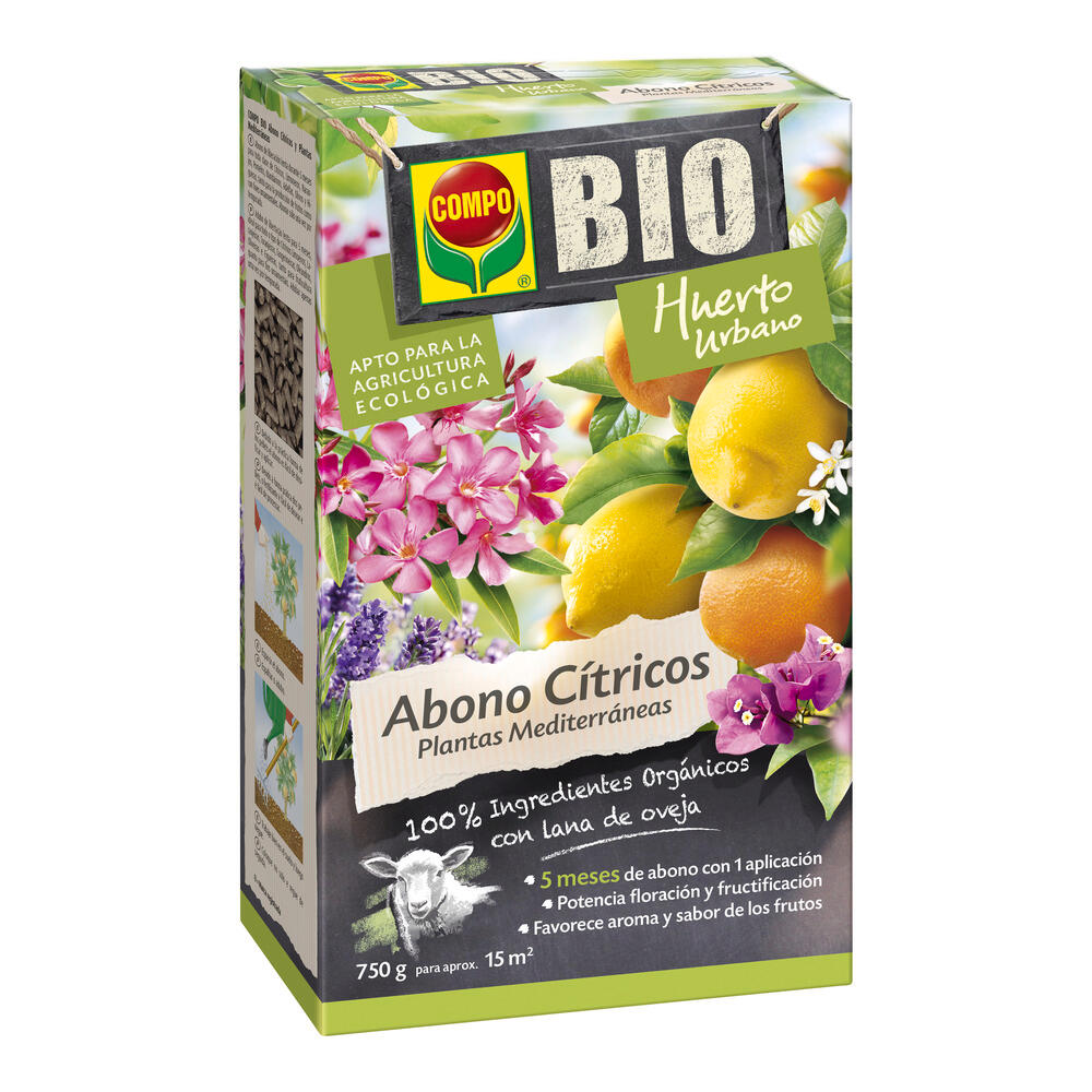 Abono cítrico 750gr compo ecológico
