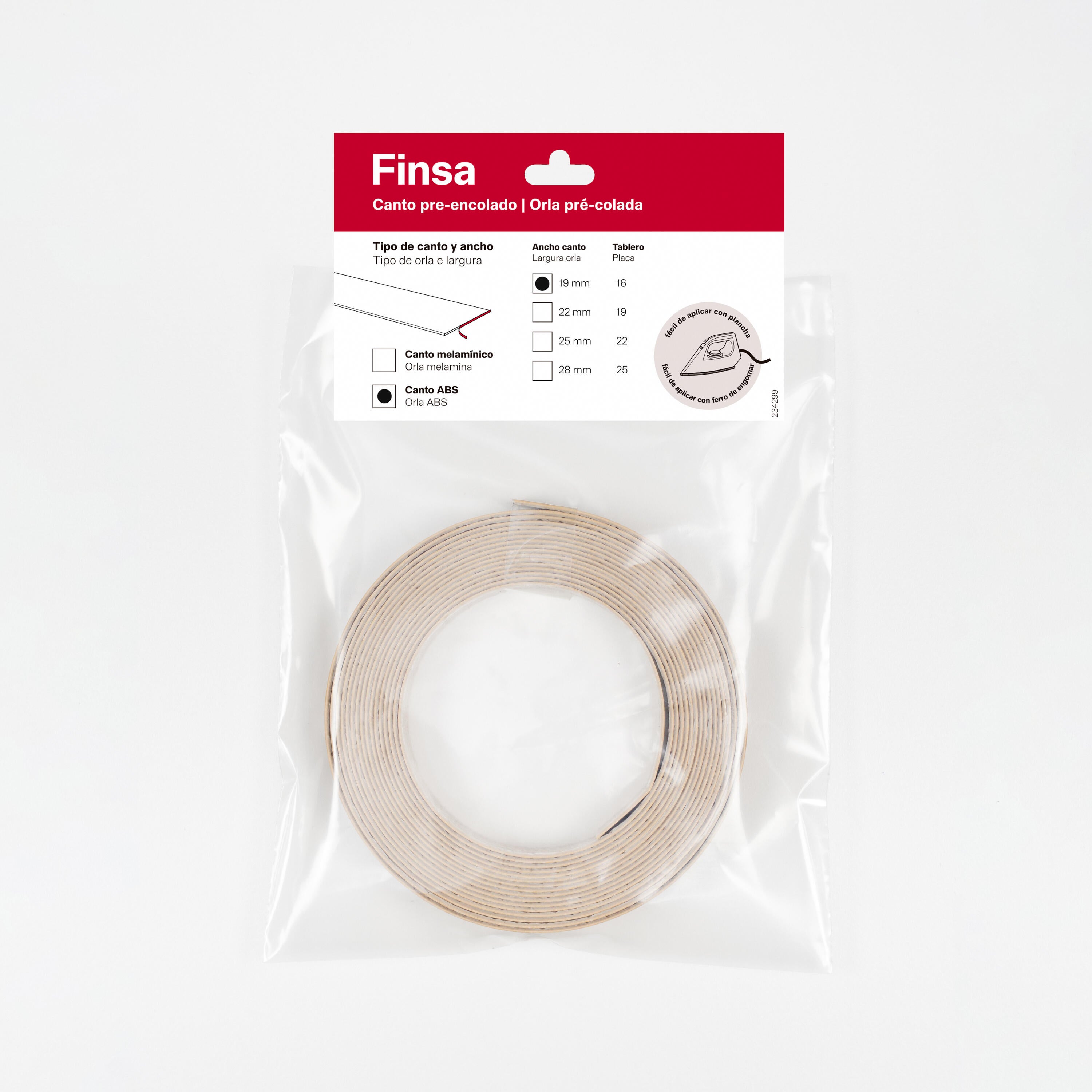 Orla PVC precoladas carvalho amazonas 19 mm 5 ml - 4