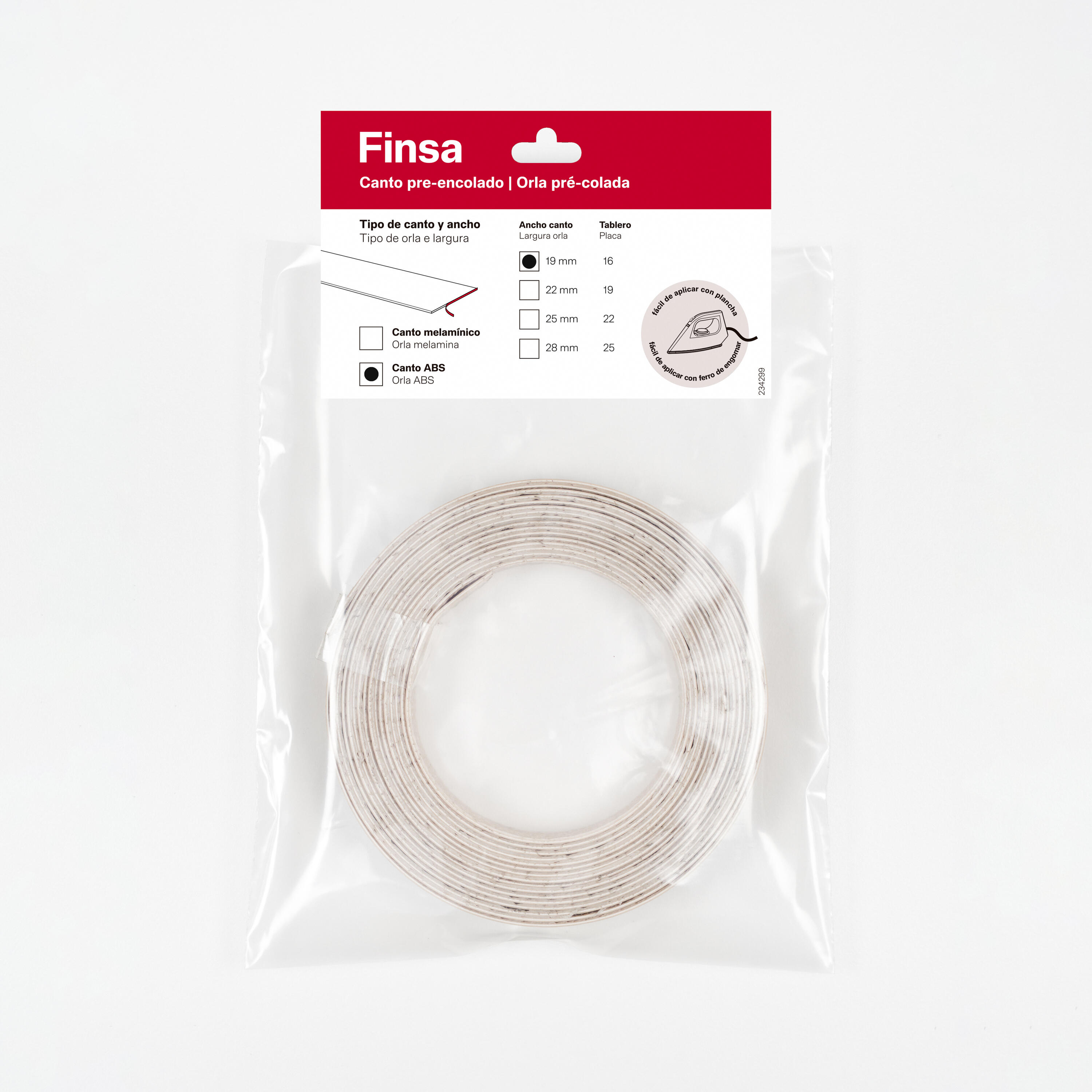 Canto preencolado PVC roble cambrian 1,9x500 cm - 6