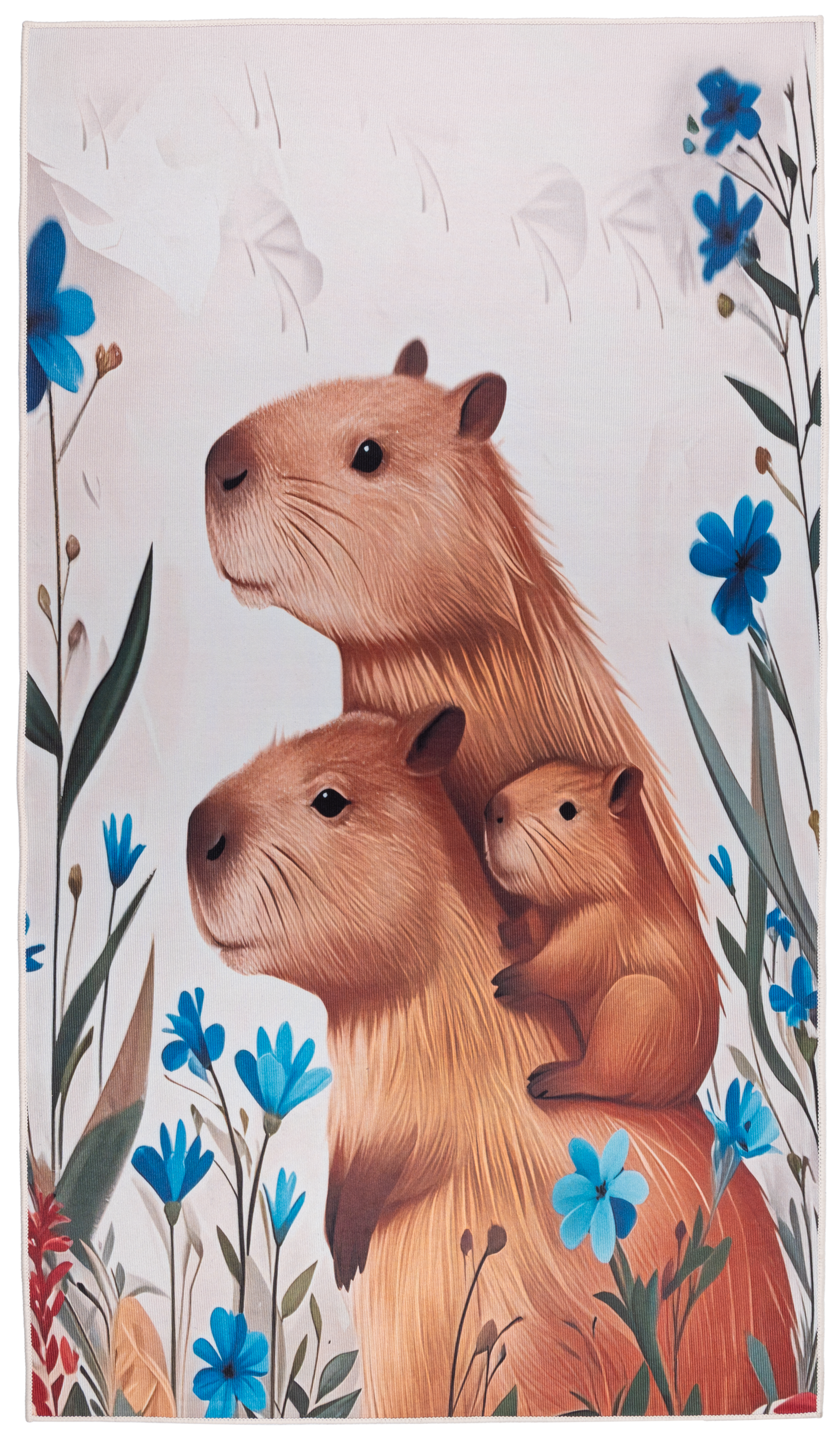 Dywan dziecięcy Kapibara 3D 80 x 150 cm