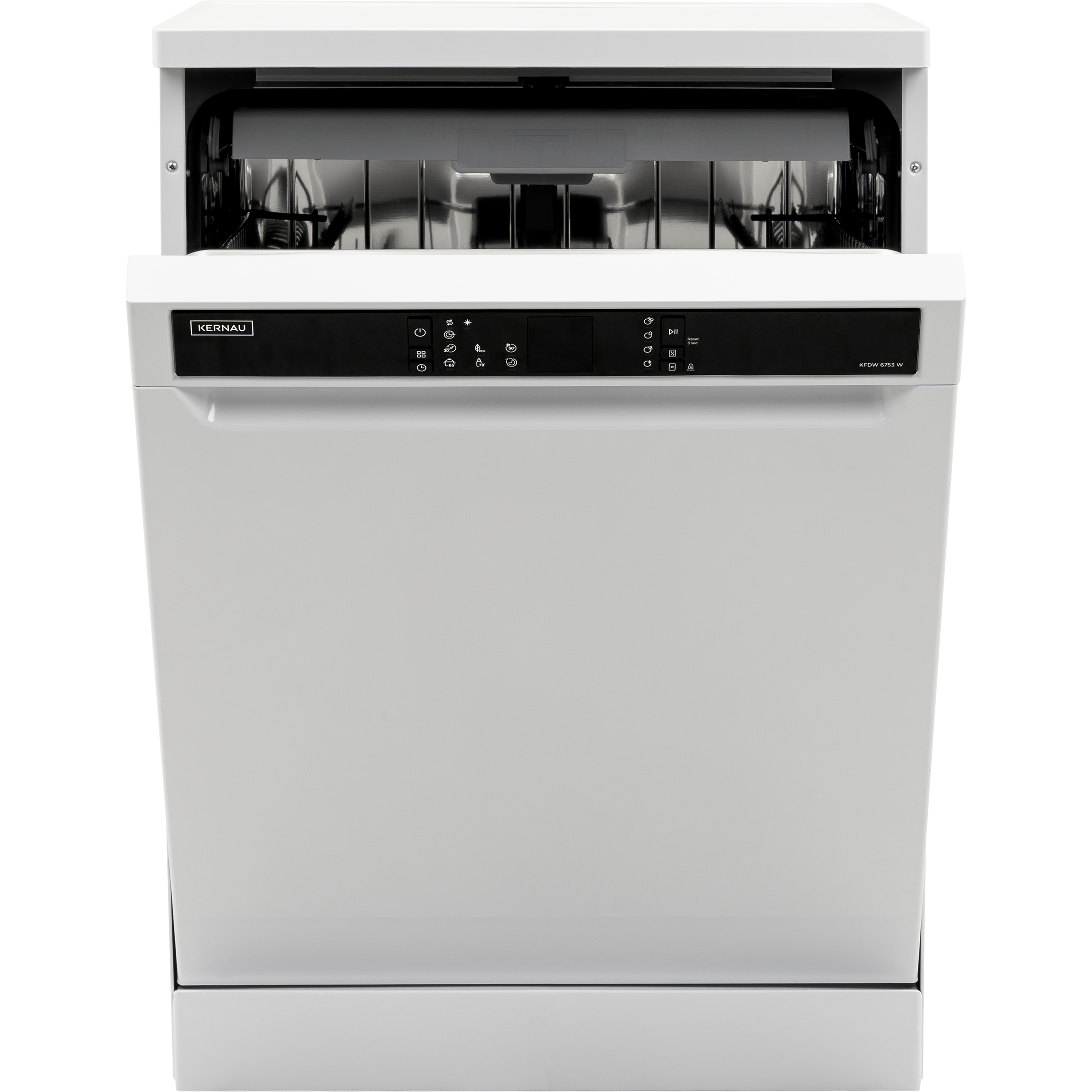 Zmywarka wolnostojąca KFDW 6753 X stal biała 60 cm Kernau