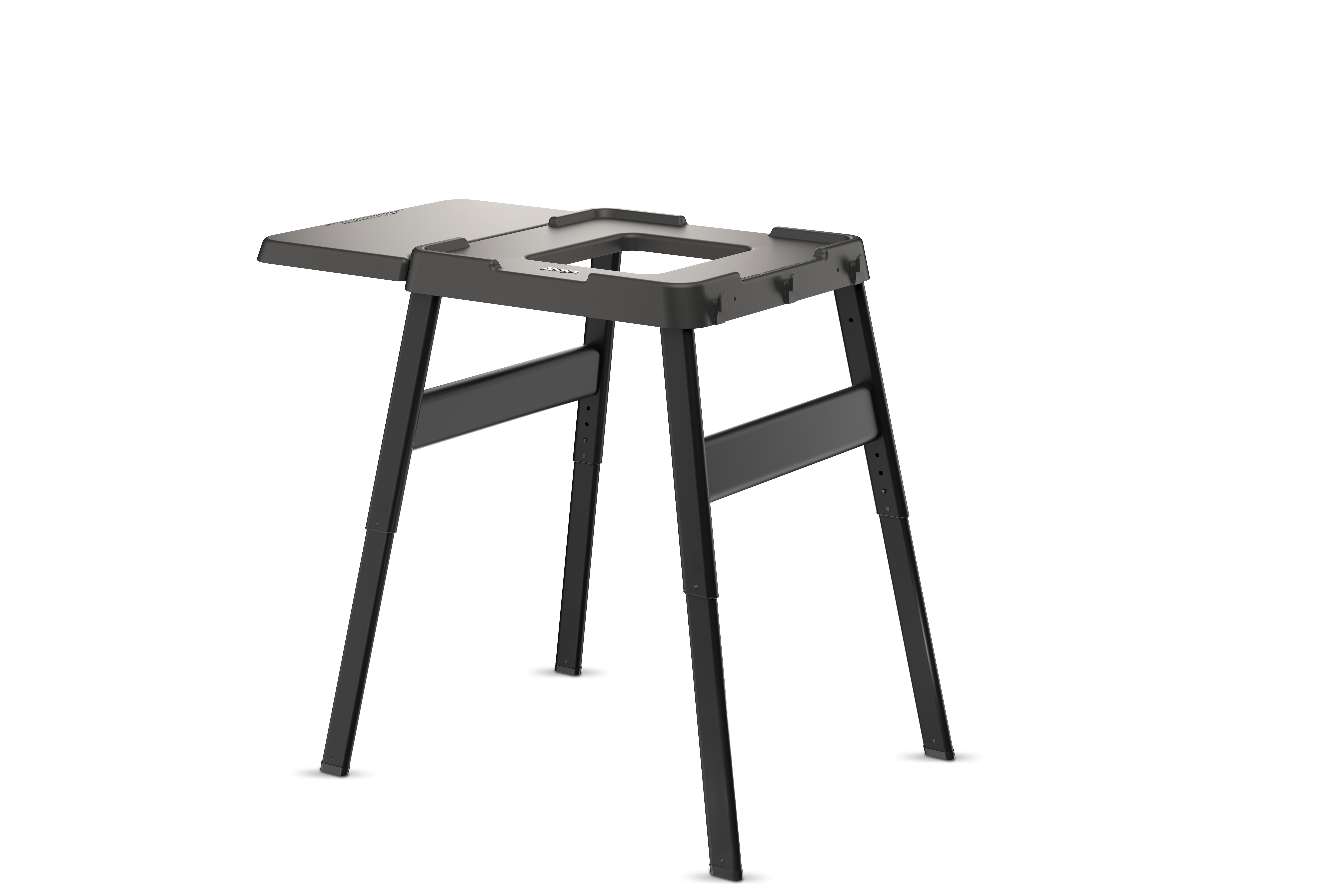 Support réglable et table d'appoint NINJA Woodfire noir, H.22.7xL.61.7xl.62.5 cm - 4