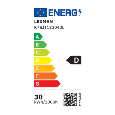 Étiquette énergétique