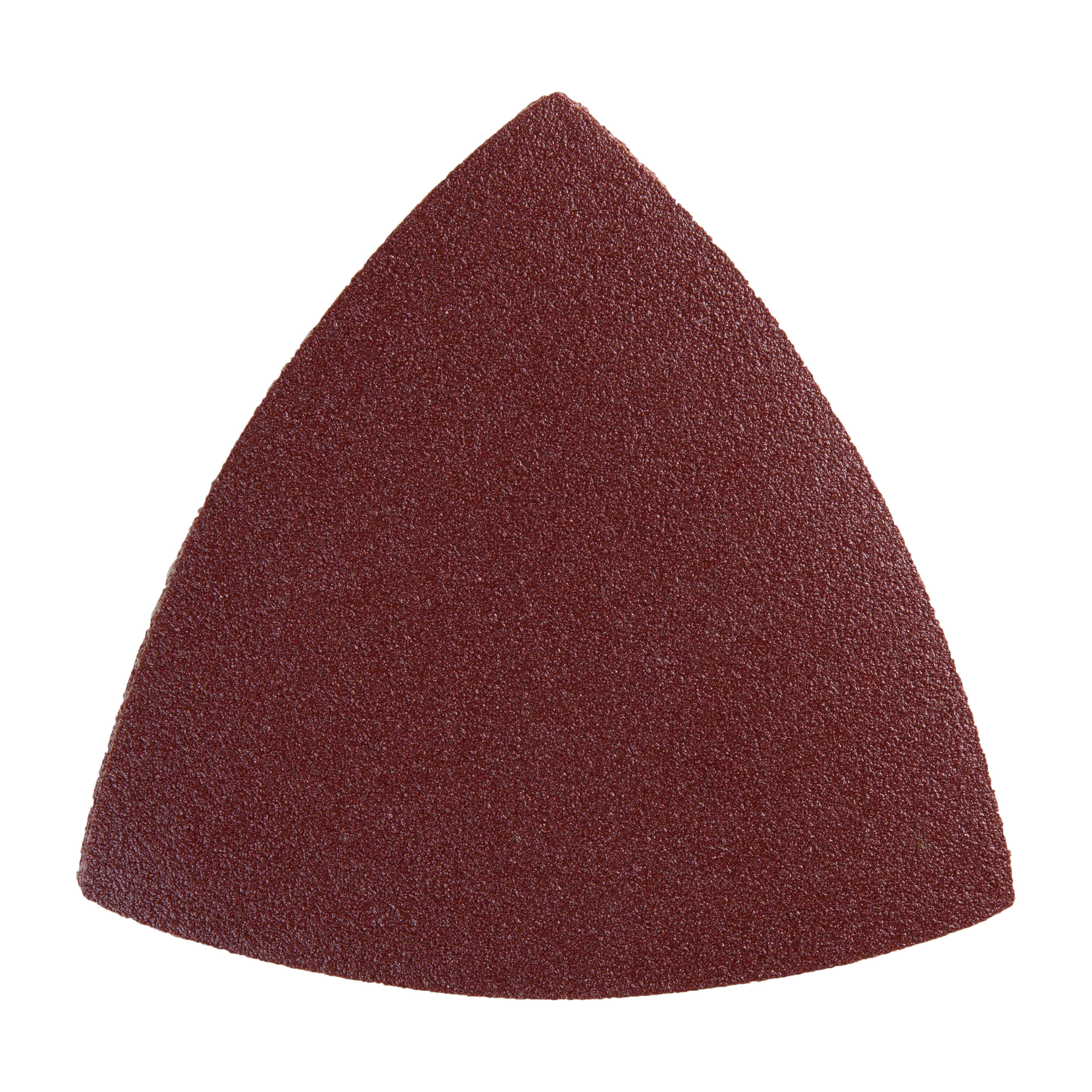 Lot de 10 papiers abrasifs delta triangulaire corindon pour papier, , l.9 x L.9  - 2