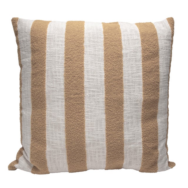 Coussin Balto, sable l.55 x L.55 cm
