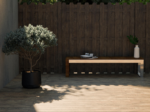 LAME DE TERRASSE GIULIA PIN CLASSE 3 VERT 19X95X2400