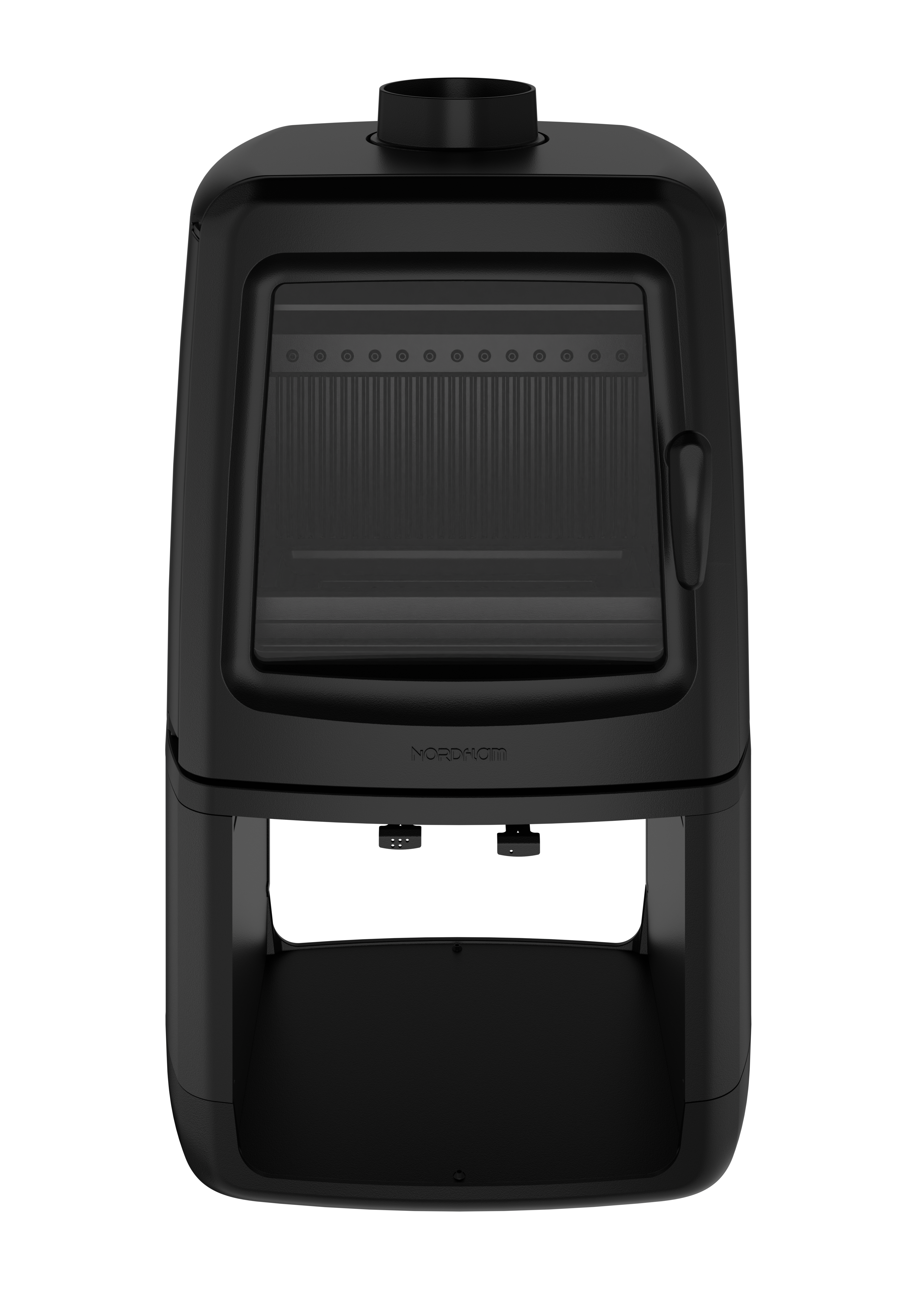 Piec kominkowy Kiruna 8,4 kW czarny NORDFLAM