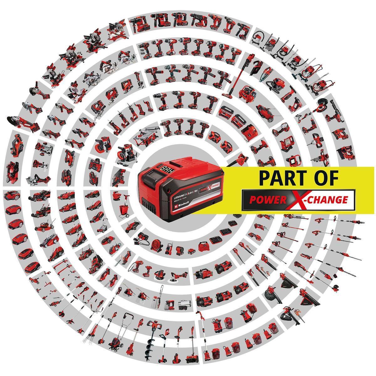 Batteria EINHELL 4511396 BATTERIA PXC 18V-4,0Ah 18V 4Ah - 7