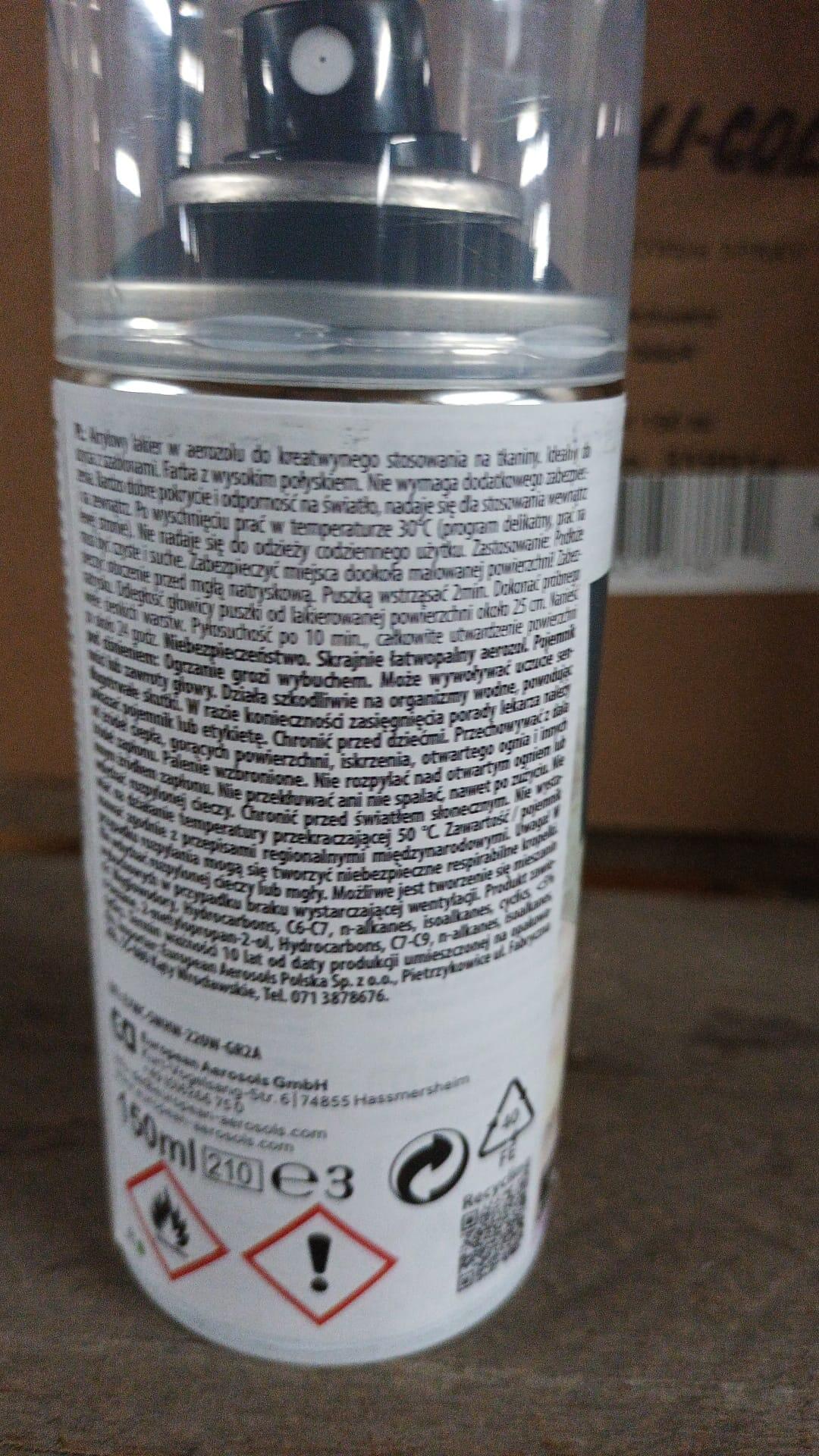 Spray para tecidos Dupli-color 150ml preto - 3