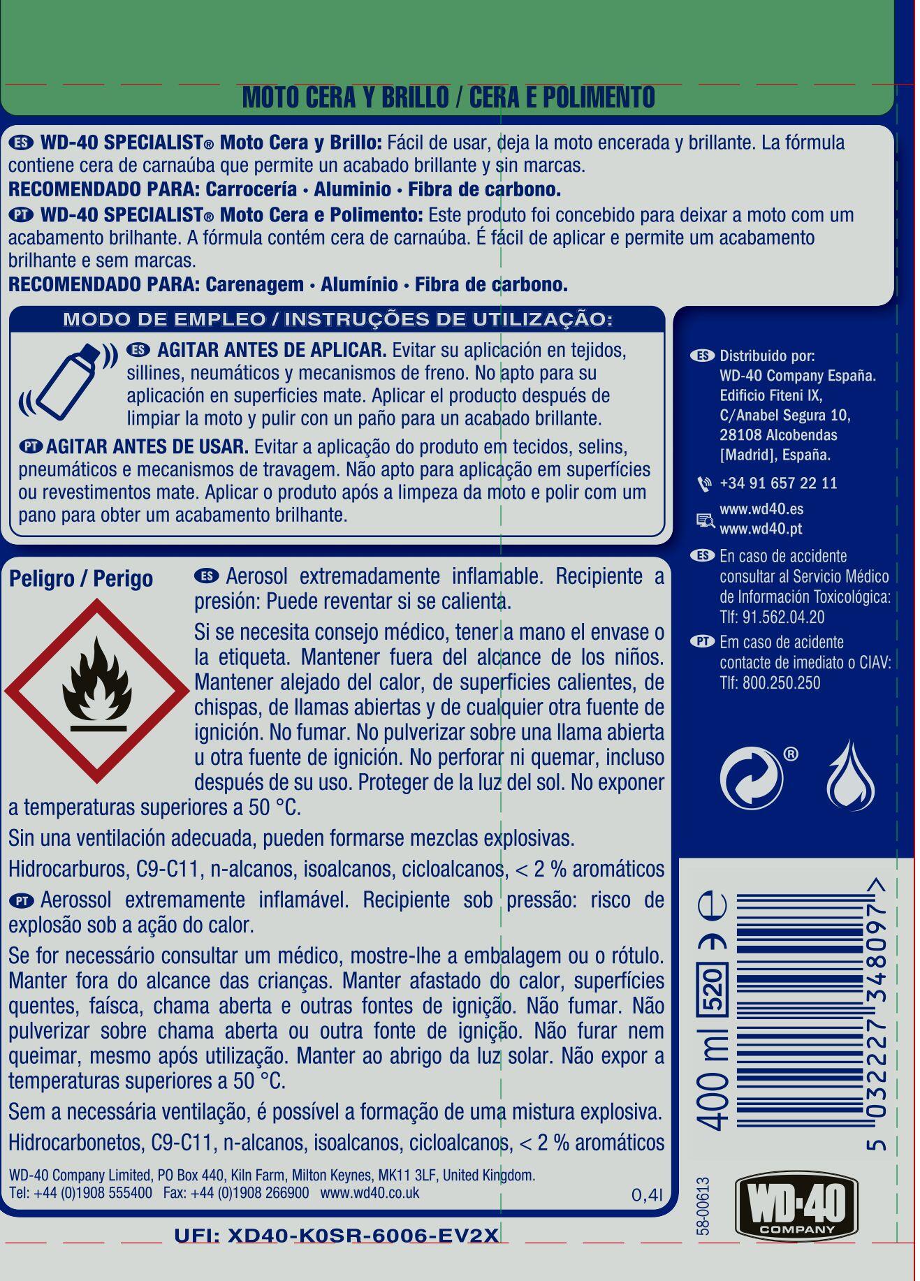 Cera e polimento WD-40 MOTORBIKE - 8