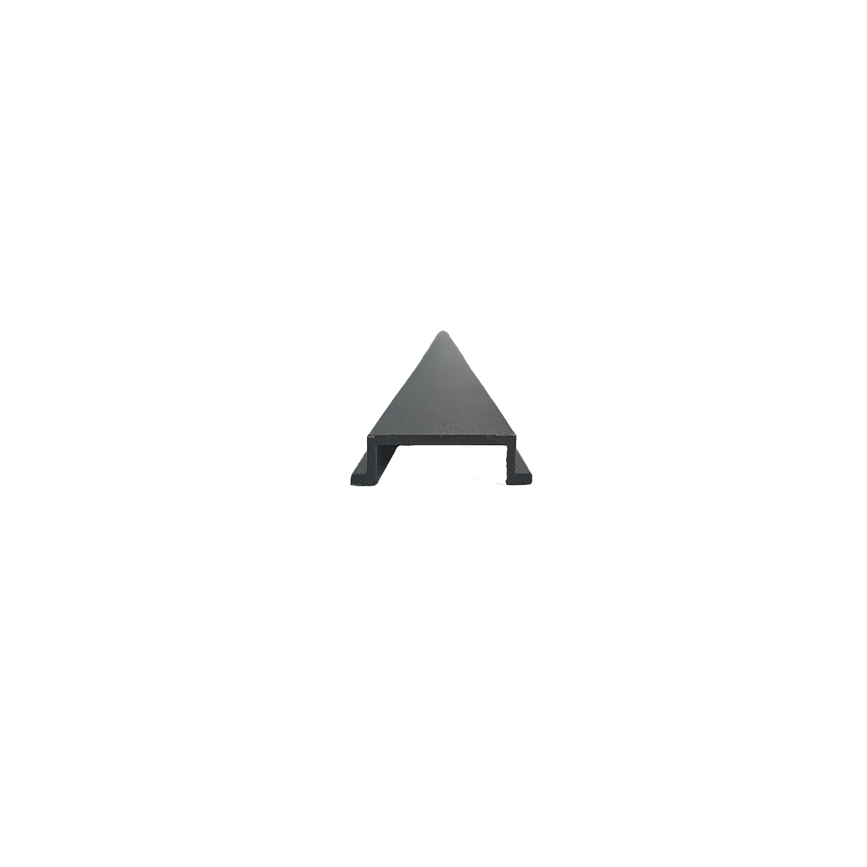 Profil de finition pour poteau de clôture alu, NATERIAL, 240 CM - 2