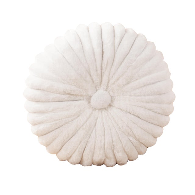 Coussin Elliot, blanc l.40 x L.40 cm