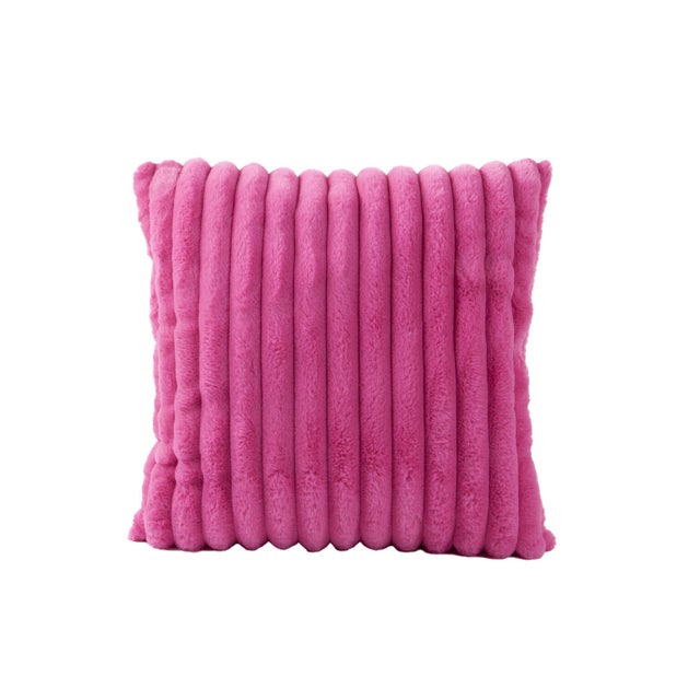 Coussin Delhi, rose l.45 x L.45 cm