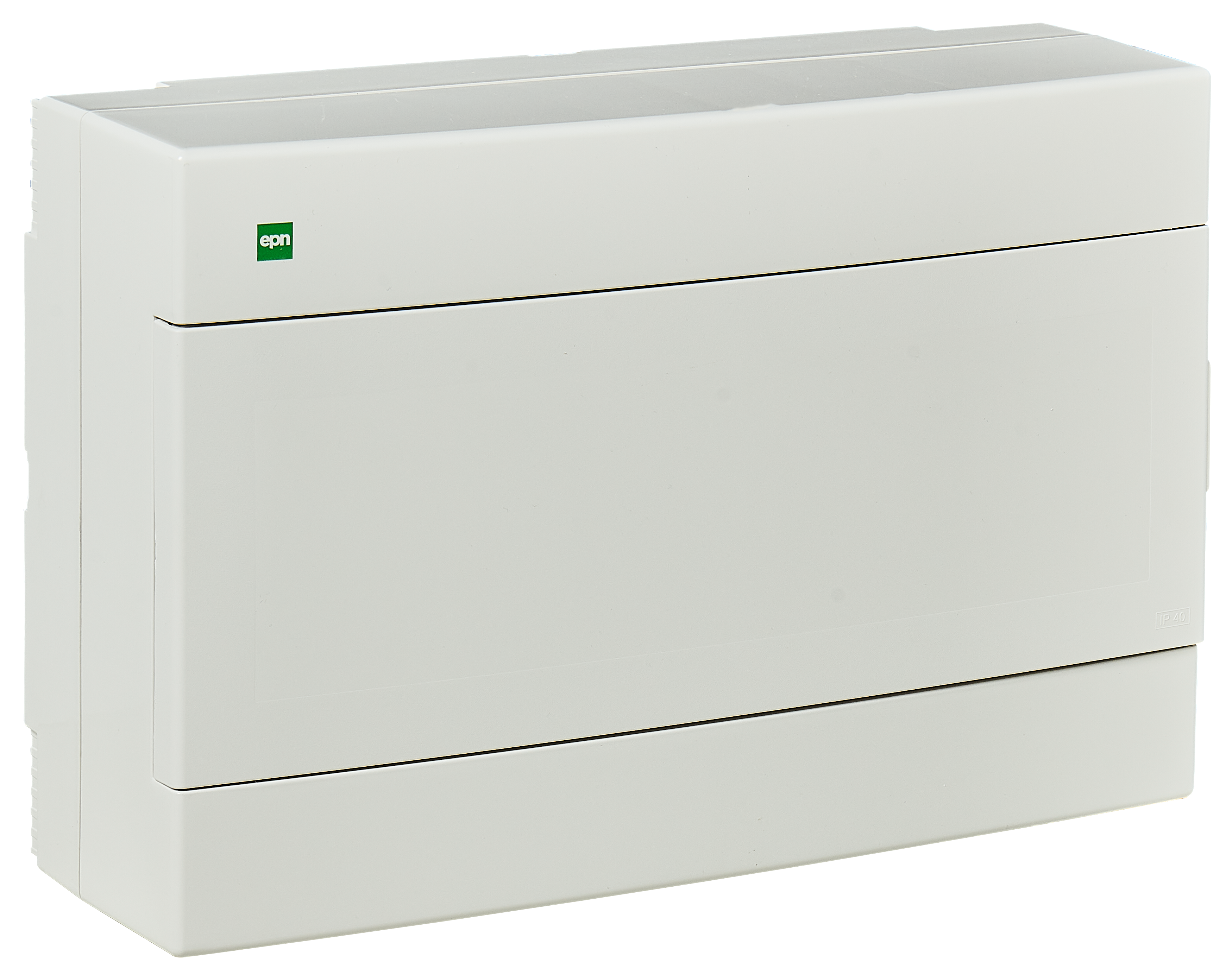 Rozdzielnica natynkowa IP40 18 modułów biała panel pełny serii Areo ELEKTRO-PLAST
