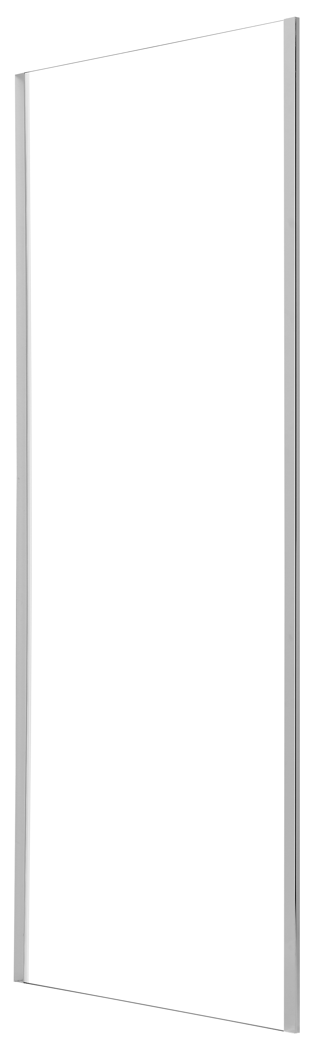 Ścianka boczna do drzwi prysznicowych przesuwnych Hooked 90x200 profil chromowany Sealskin