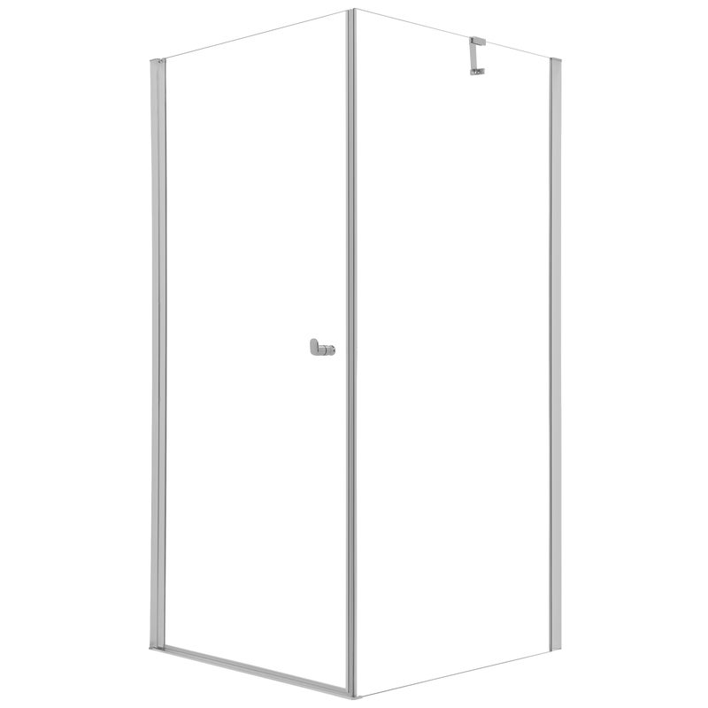 Kabina prysznicowa kwadratowa Hooked 100x100x200 cm profile chromowane Sealskin