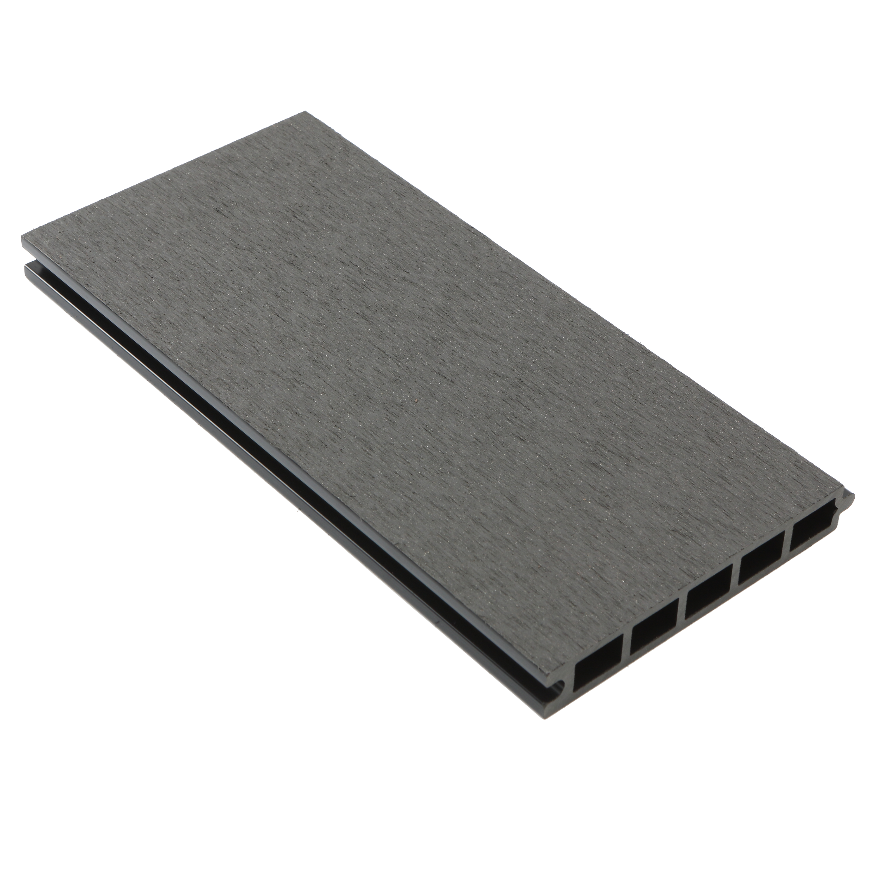 Lot 3 lames à emboîter, Dolma NATERIAL, anthracite, L.176 x H.14.7 cm x Ep.21 mm - 6