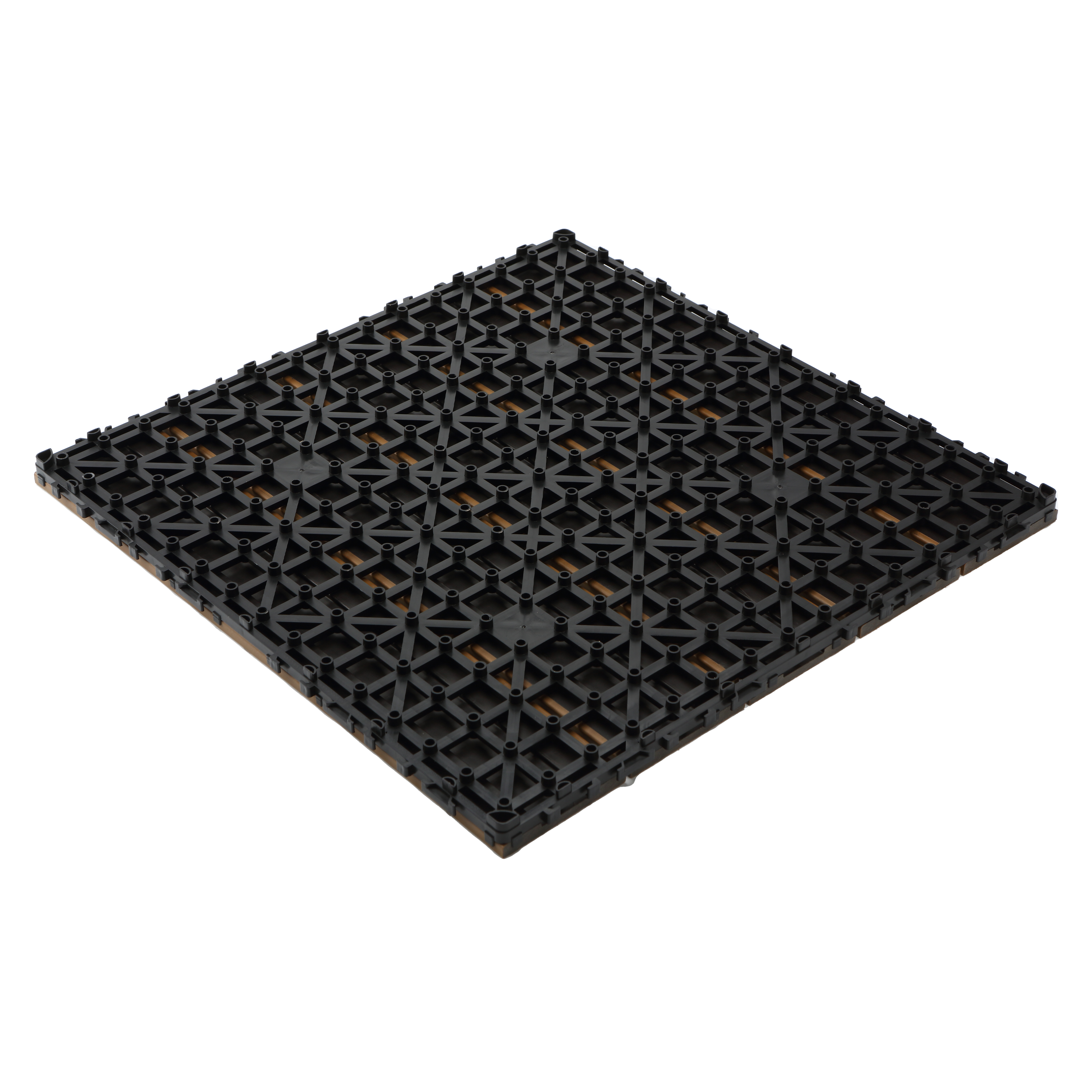 Pack 4 Estrado deck composite 50X50cm 25mm teka SERAVA NATERIAL - 10