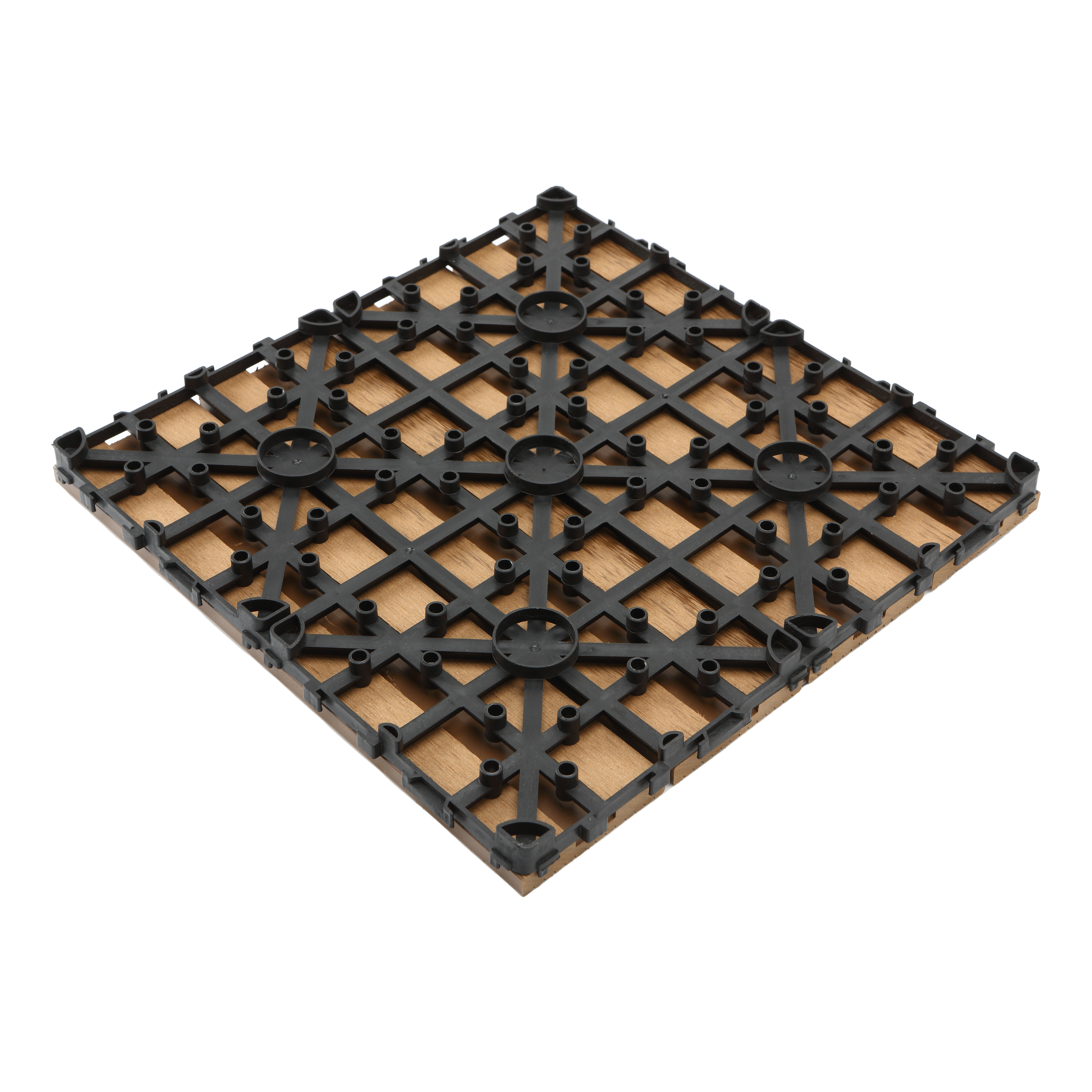 Estrado composite 30x30x2,3 cm mel madeira Renala Naterial - 7