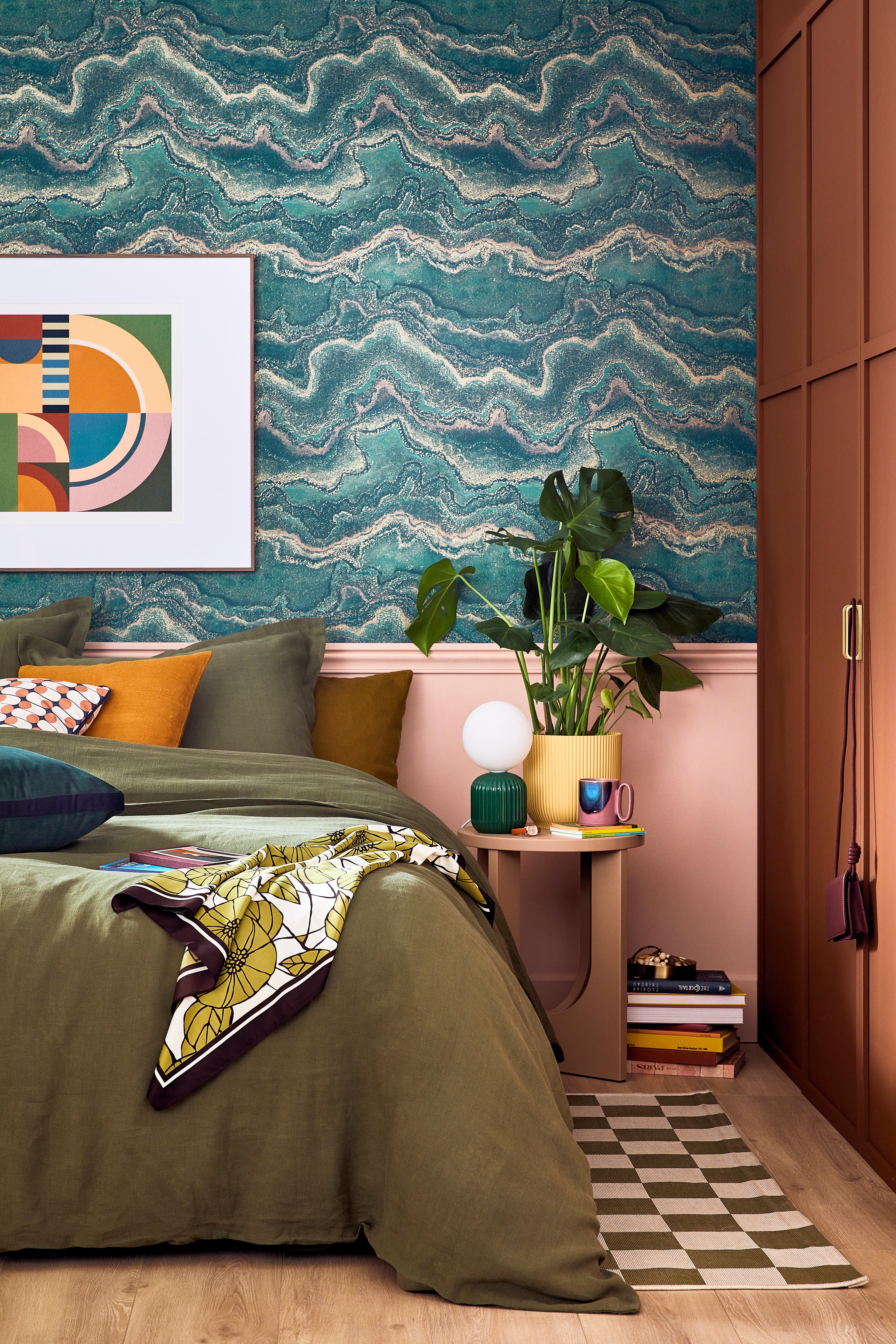 Table d'appoint Bloom, beige - 2