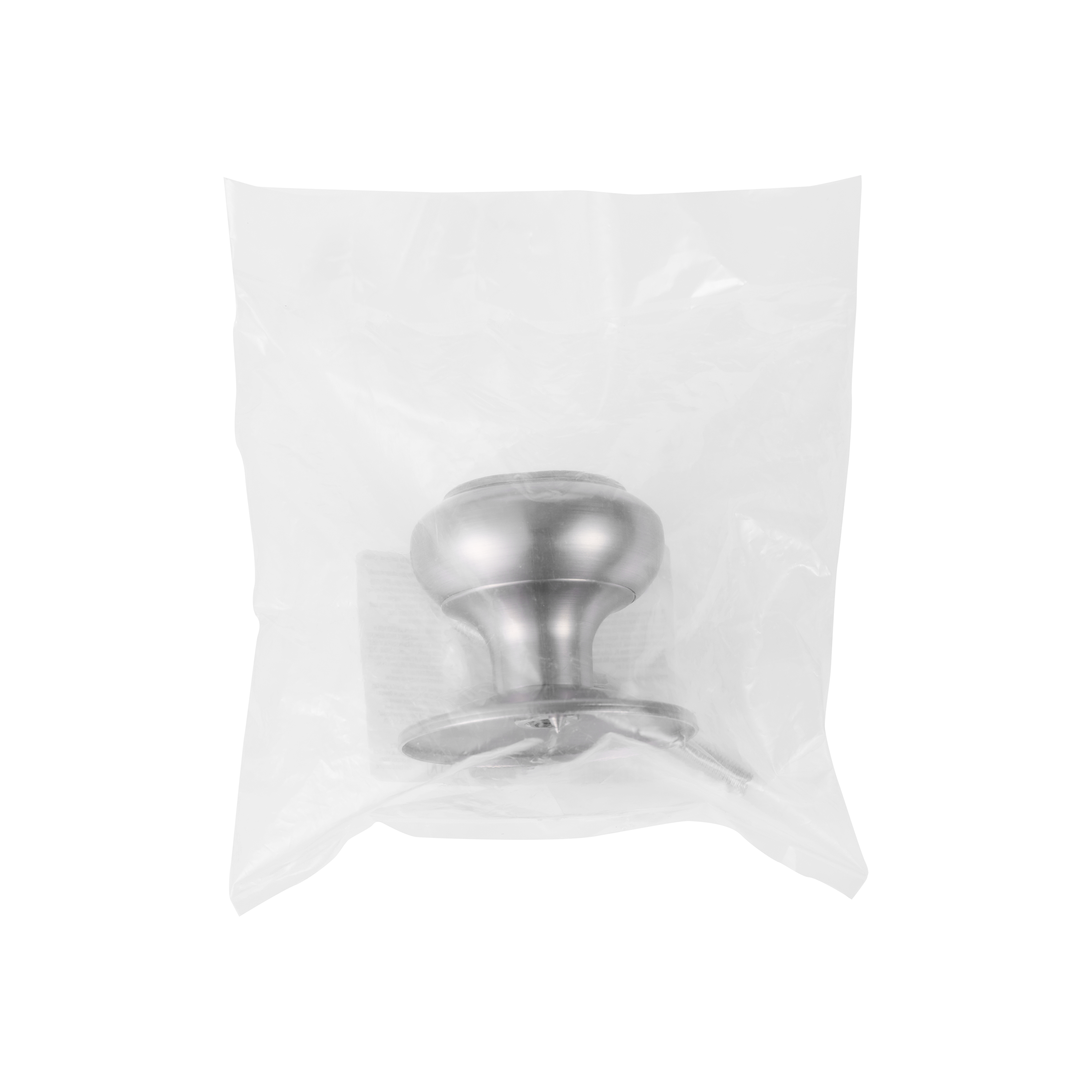 Bouton de tirage de porte en acier INSPIRE Nickel, Diam. 85 x H.74 mm - 7