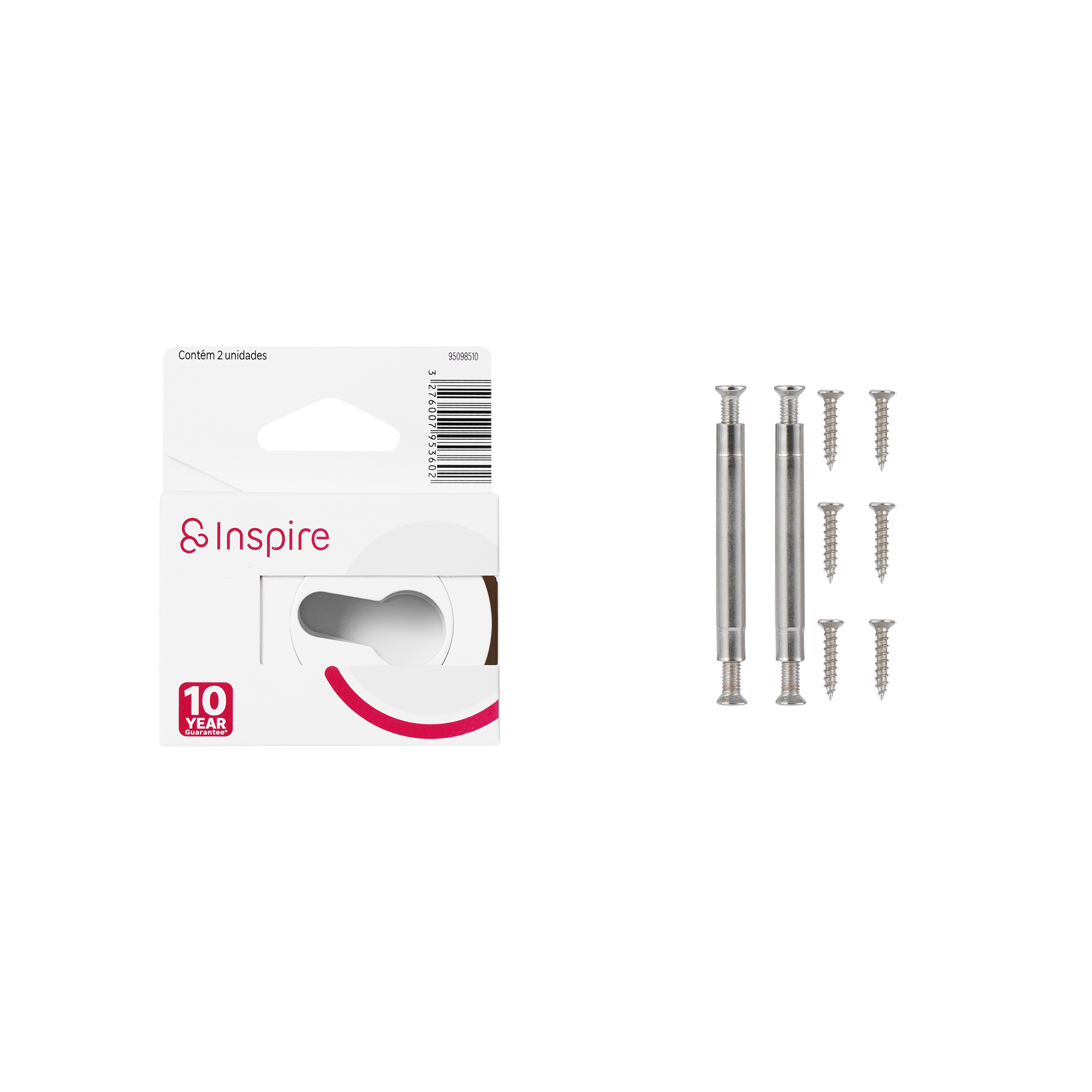 2 rosaces de fonction INSPIRE blanc trou de cylindre A5 - 4