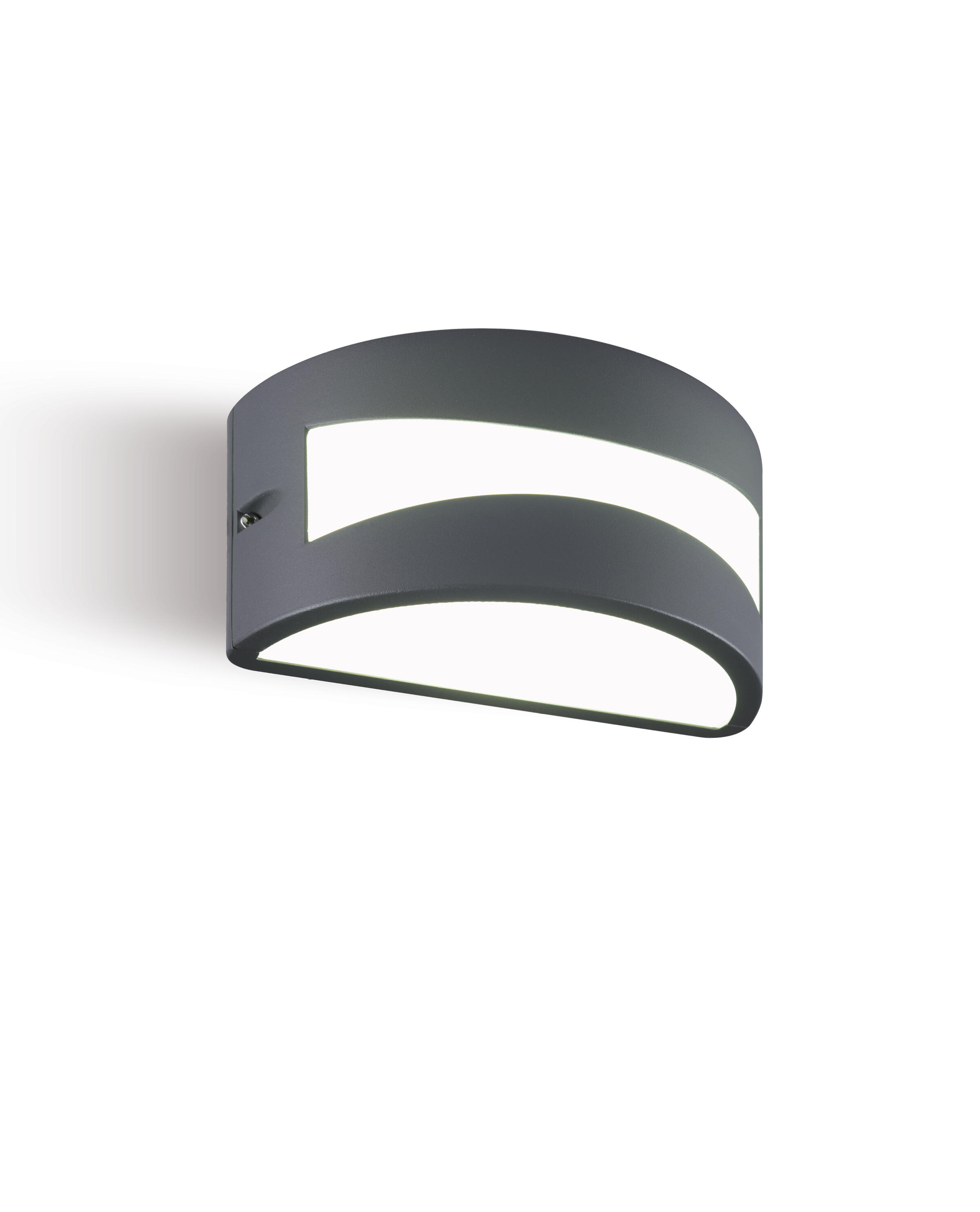 Applique LED moderno da esterno Tibet doppia luce grafite IP65, luce bianco naturale 1070 lumen, SOVIL - 4