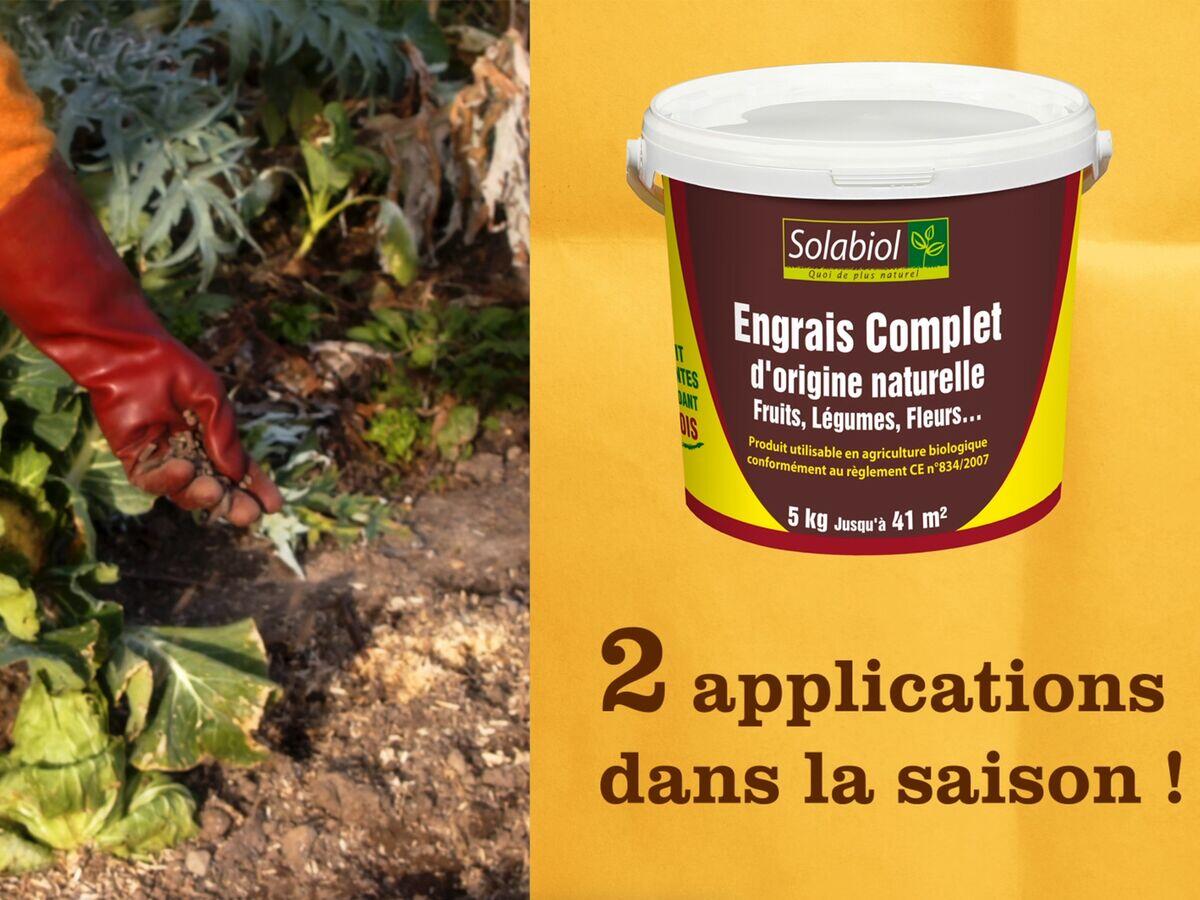 Engrais universel SOLABIOL 42 m² - 3