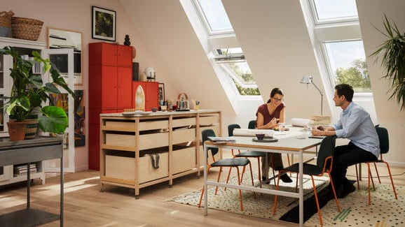 Nouveau ! Fenêtre de toit motorisée solaire