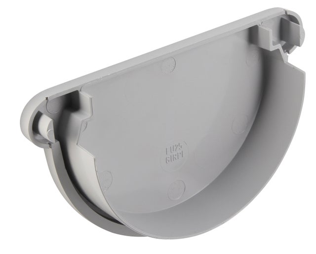 Fond unique pvc gris GIRPI, Dév.25 cm