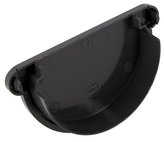 Fond unique pour gouttière demi-ronde développé 25 PVC