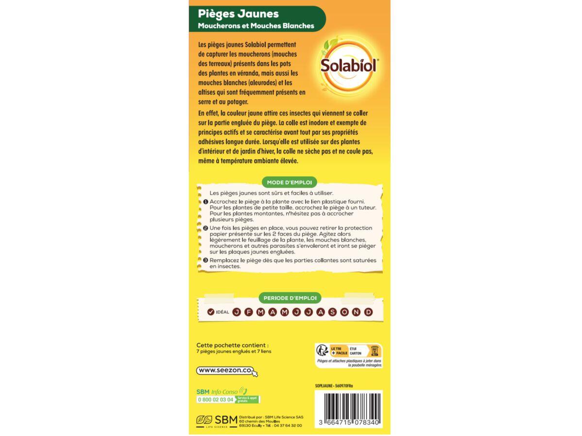 Piège à moucherons, Sopijaune SOLABIOL - 5