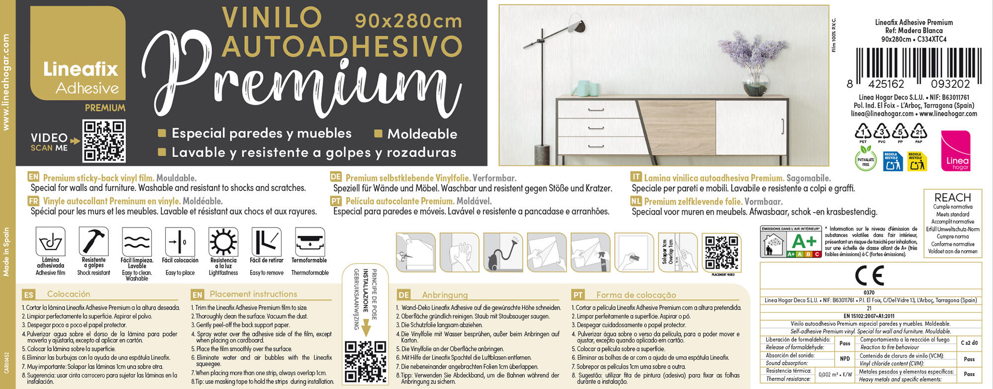 Revestimento Adesivo mural mini rolos 2,8x0,9 cm Lhd - 14