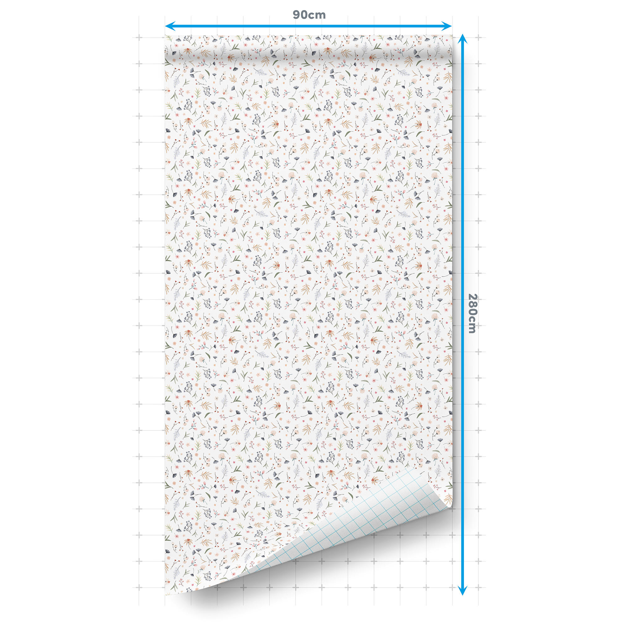 Adhesivo decorativo en rollo PVC Imitación material Arpillera Lienzo color beige mate. De 0.90 x 2.80 m. Recomendado: para decorar una pared o un objeto. LHD - 2