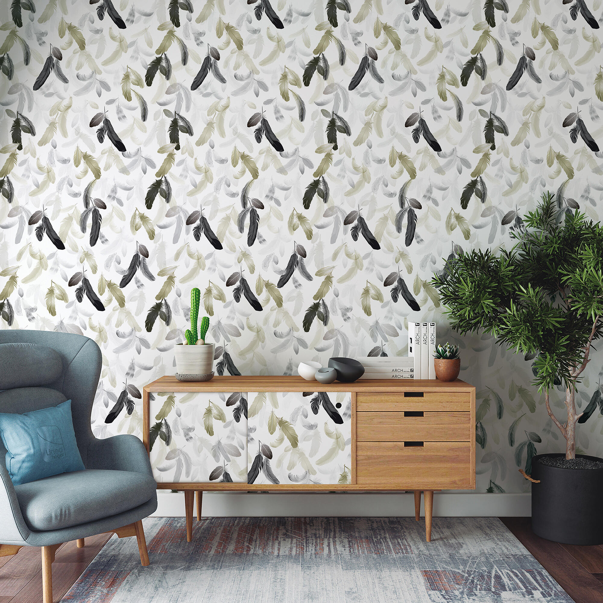 Adesivo decorativo 90x280 cm feni multicor - 3