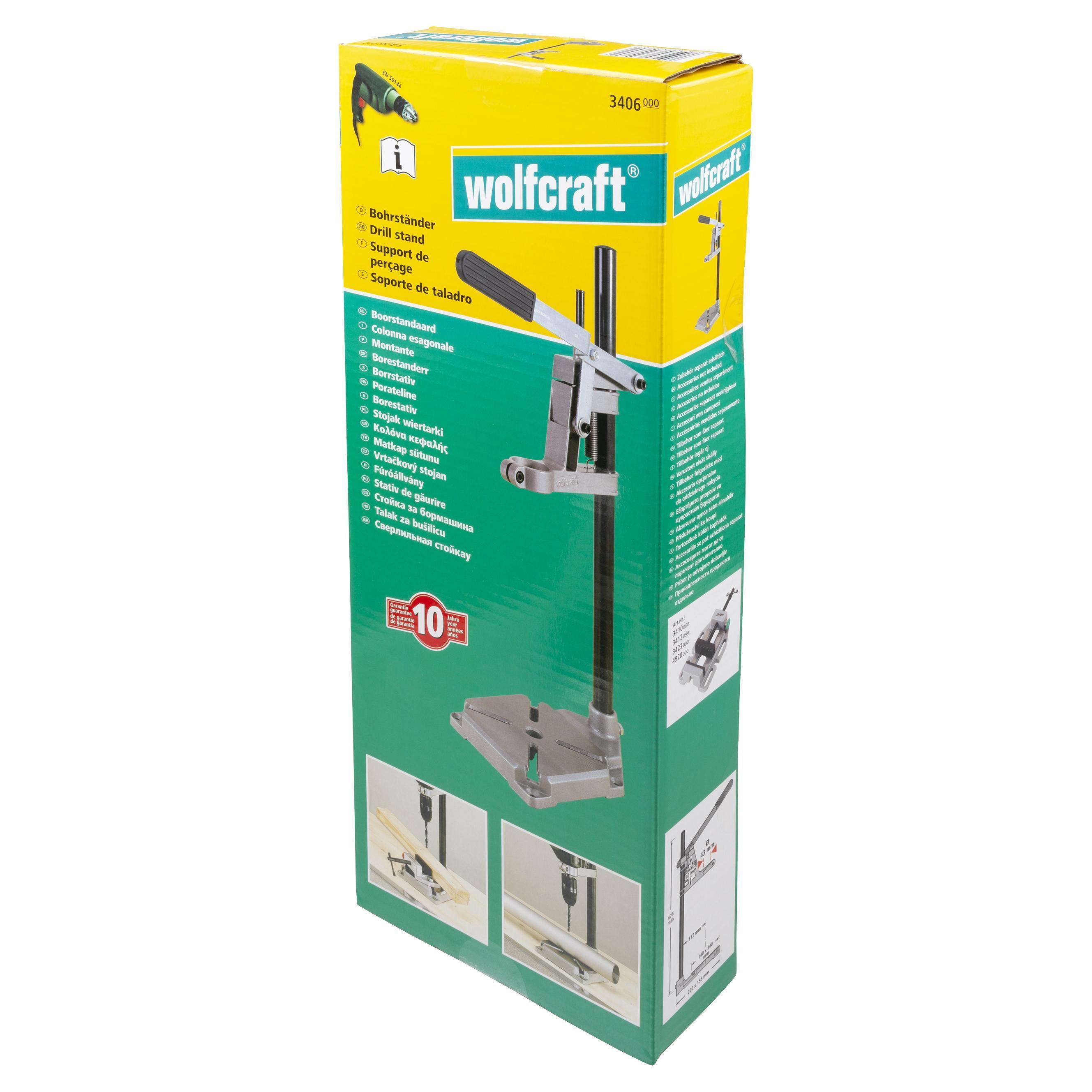 Suporte para berbequim Wolfcraft 3406000 - 7