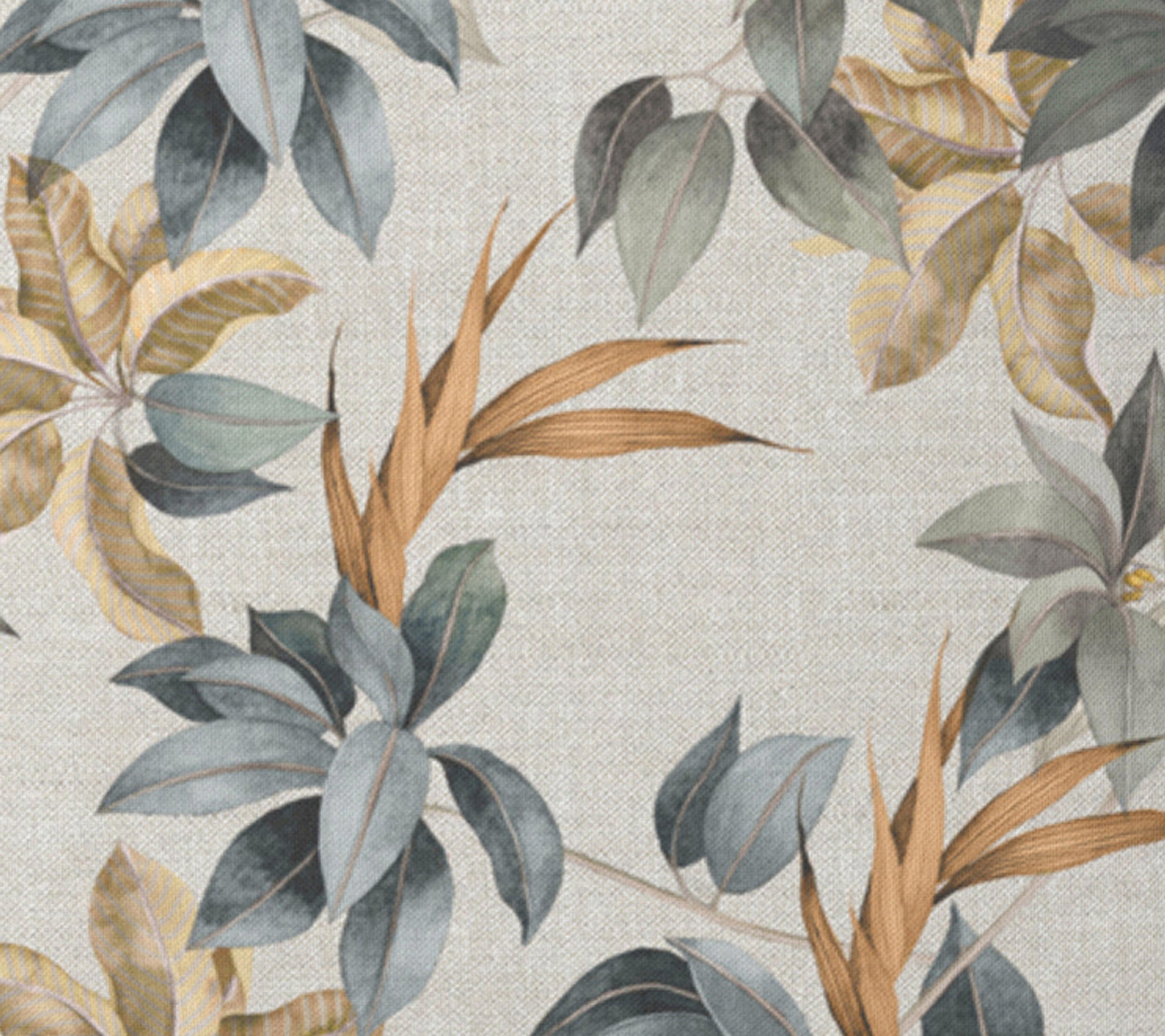 Almofada Esencia 01 50x50cm azul e laranja - 4