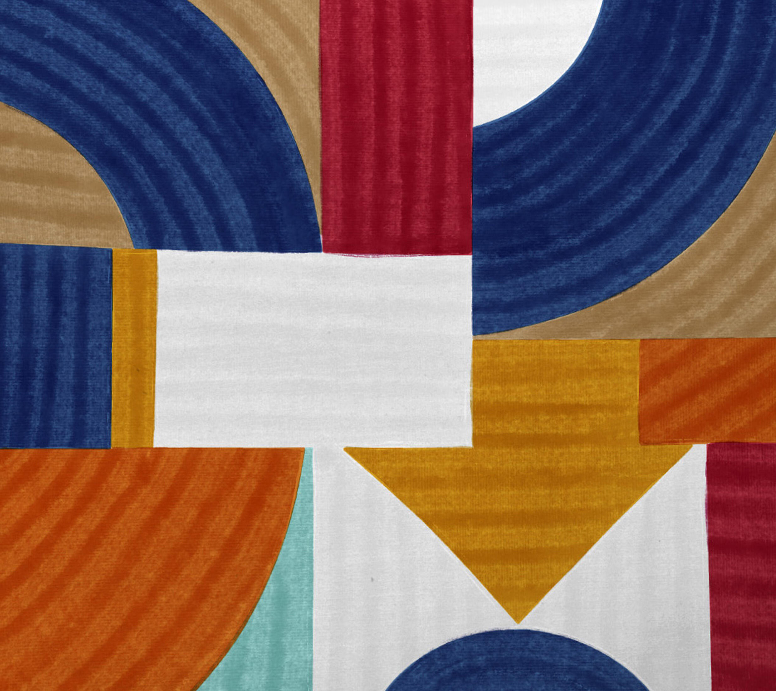 Almofada Javea aa 50x50cm azul - 4