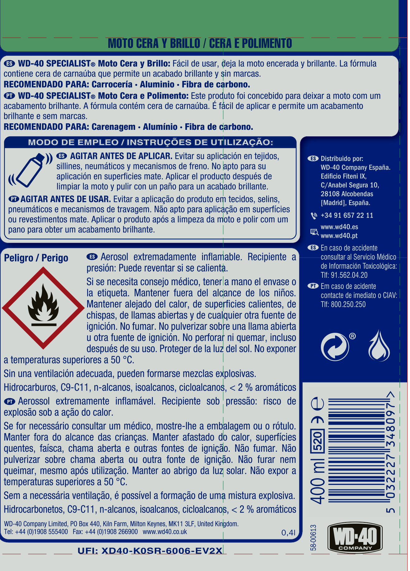 Cera e polimento WD-40 MOTORBIKE - 4