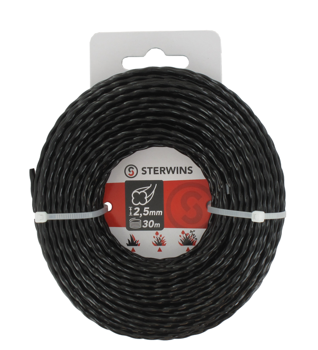 Żyłka do podkaszarki 2.5 mm x 30 m spiralna