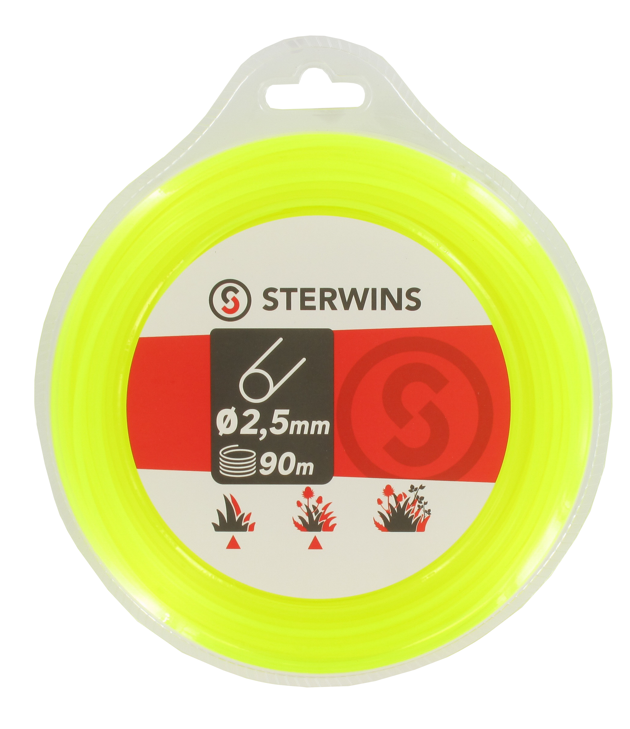 Żyłka tnąca okrągła 90 m x 2,5 mm Sterwins